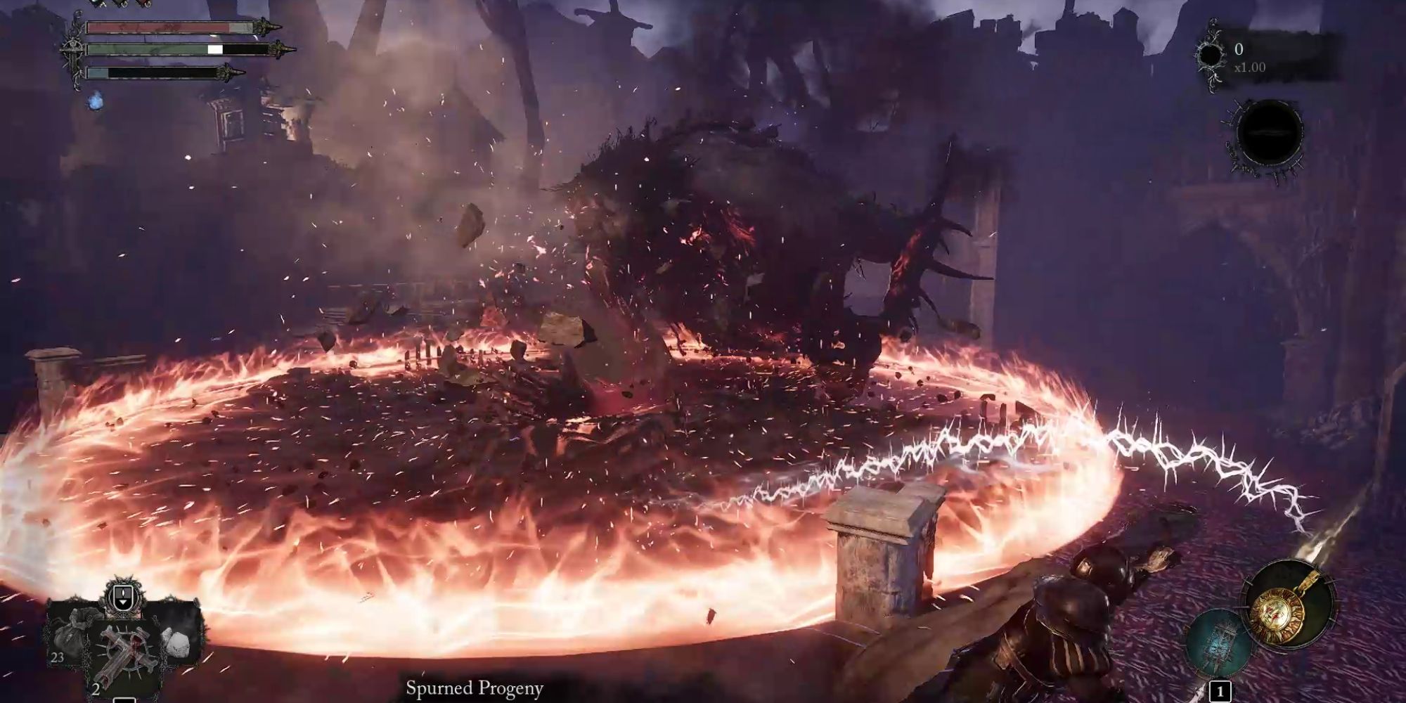 spurned progeny Inferno Slam (Third Arm) in lords of the fallen