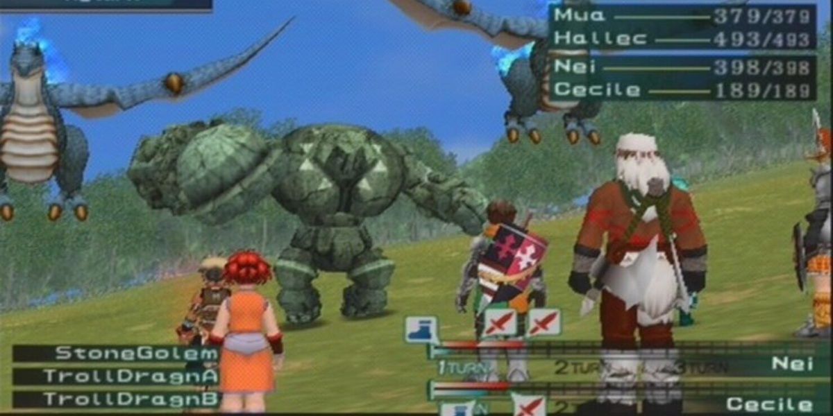 Suikoden 3 monster battle