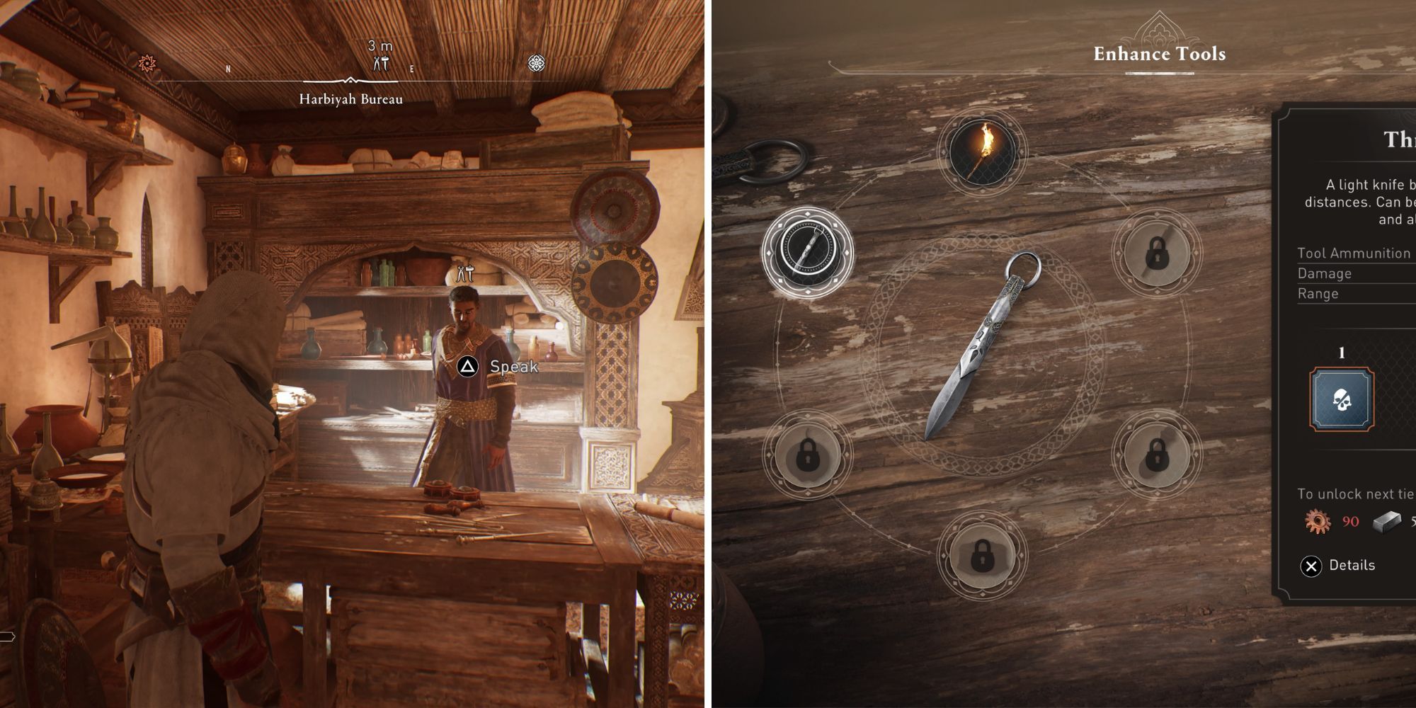 How to upgrade your tools in Assassin's Creed Mirage - Charlie INTEL