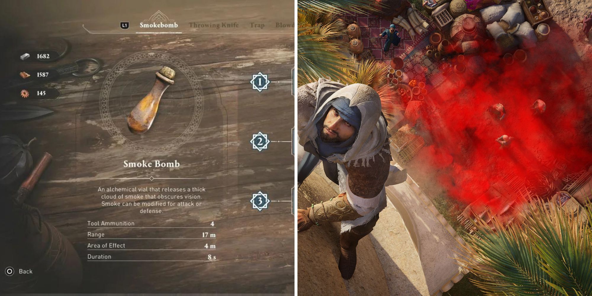 Assassin's Creed Mirage Every Smoke Bomb Upgrade, Ranked