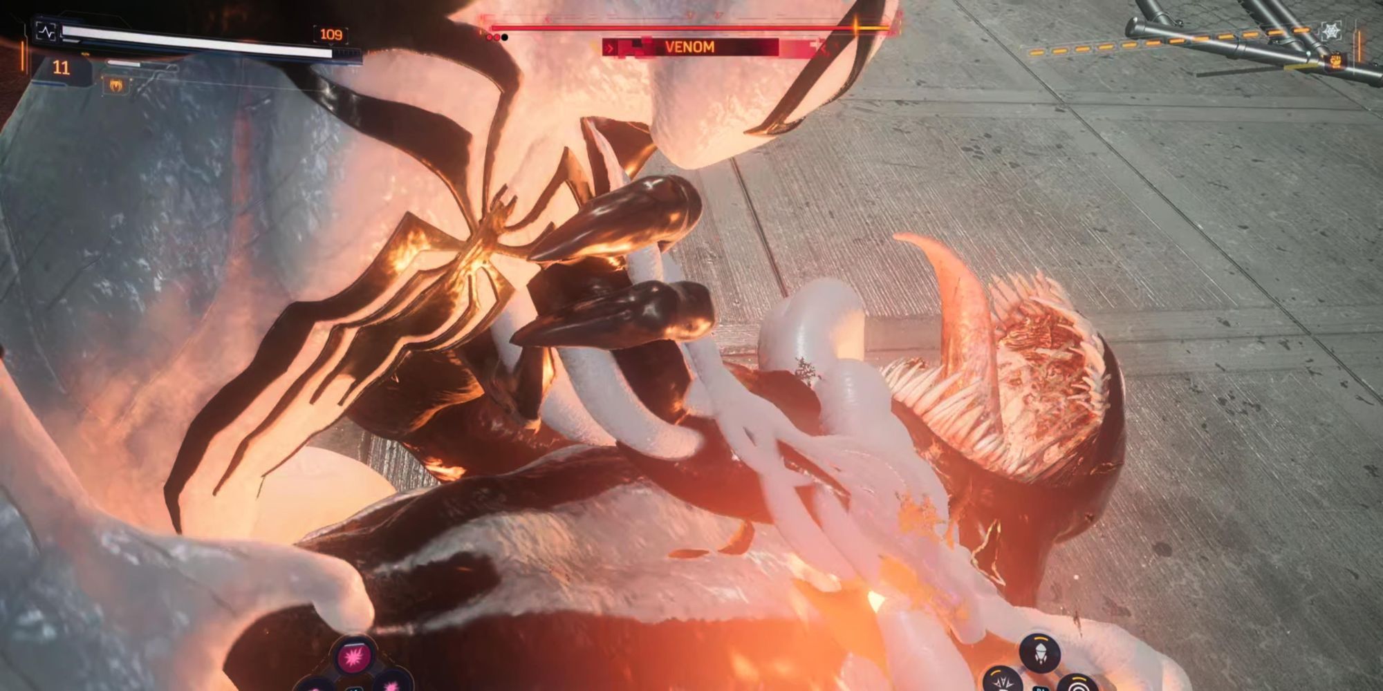 Spider-Man 2 Venom Boss Fight