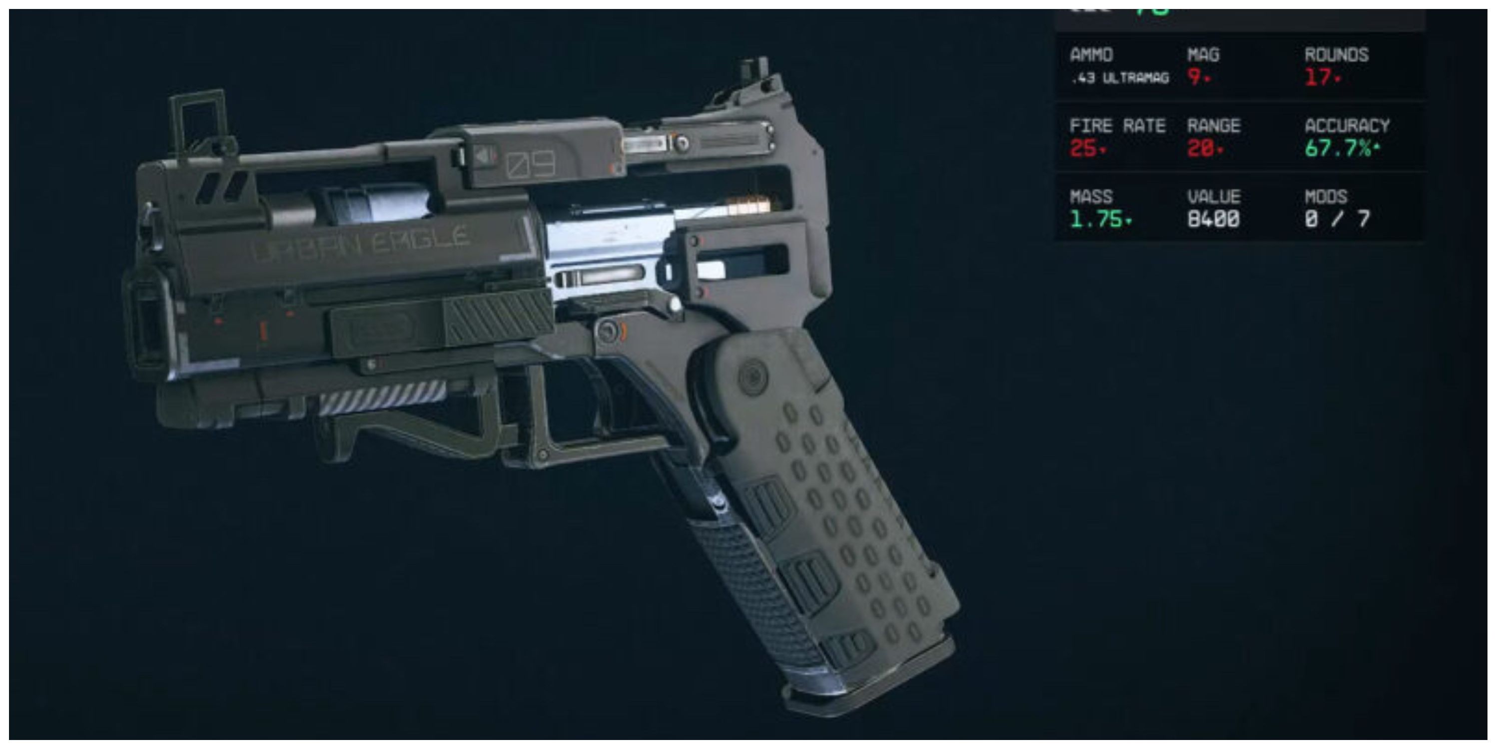 Urban Eagle Starfield _ Ballistic Pistol