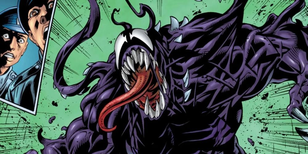 Venom from Ultimate Spider-Man Comics