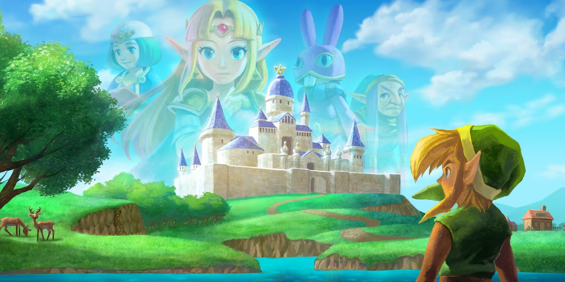Zelda Art Link Between Worlds