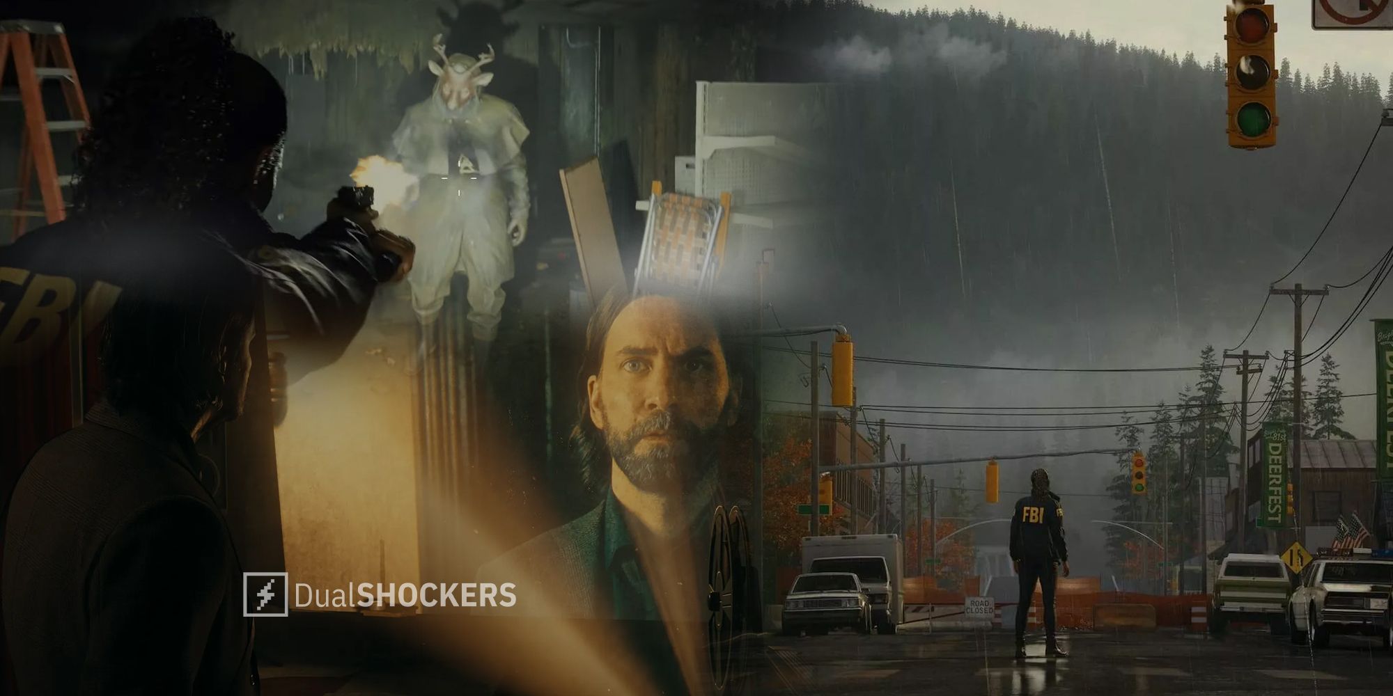 Alan Wake 2 gameplay