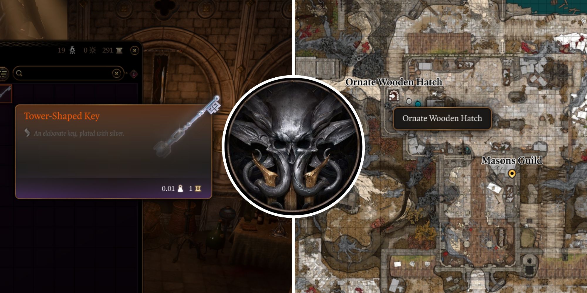 Baldur's Gate 3: How To Use The Tower-Shaped Key