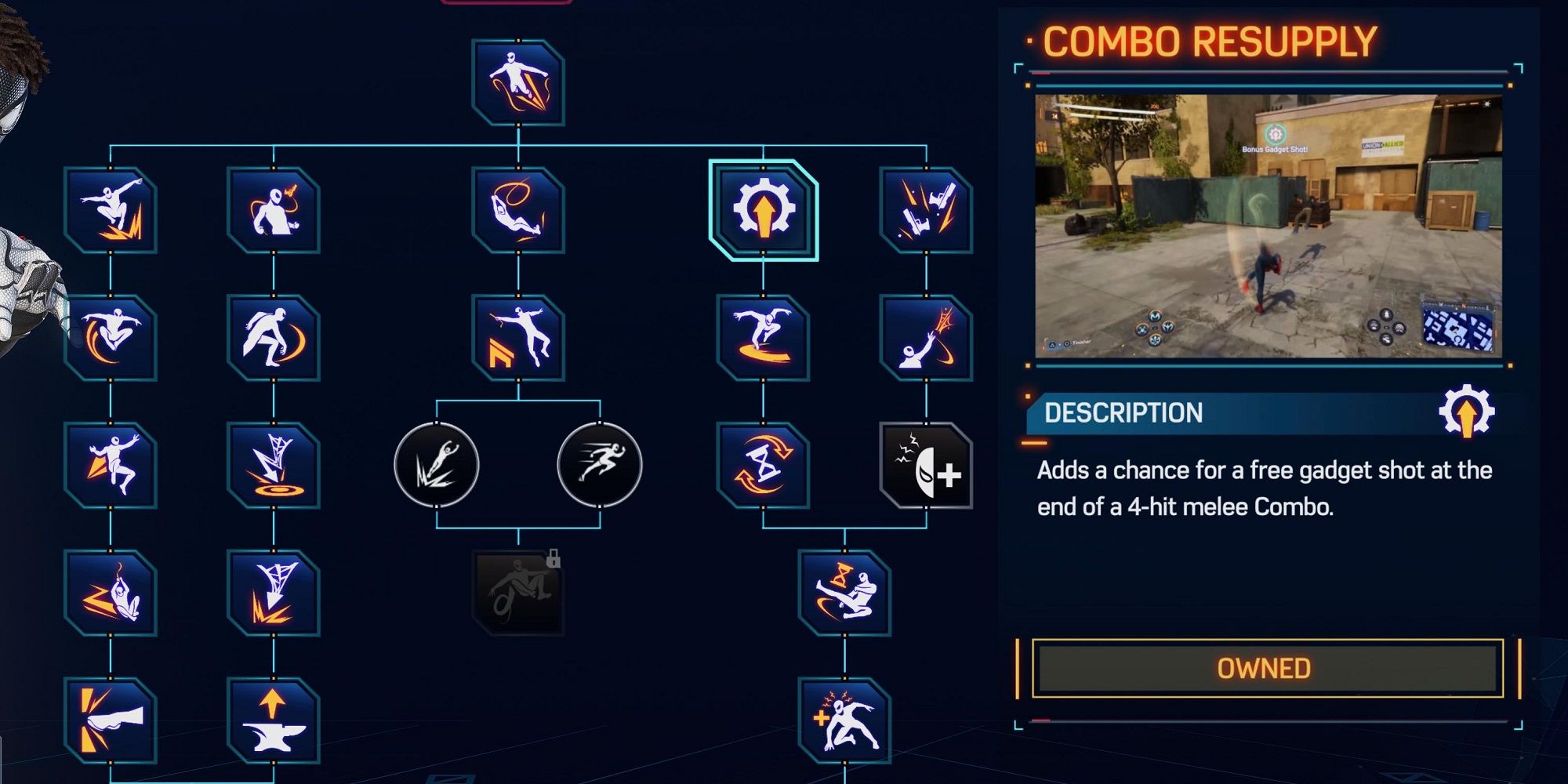 Combo Resupply _ Spider-Man 2 _ Shared Skill Tree