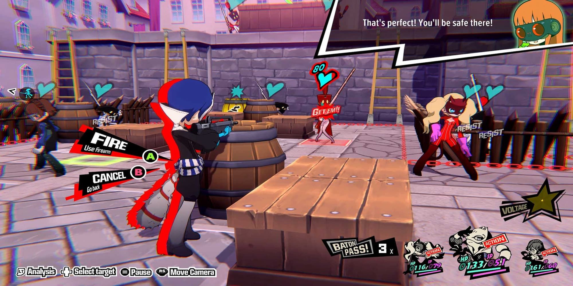 Yusuke Using Cover And Shooting An Enemy 