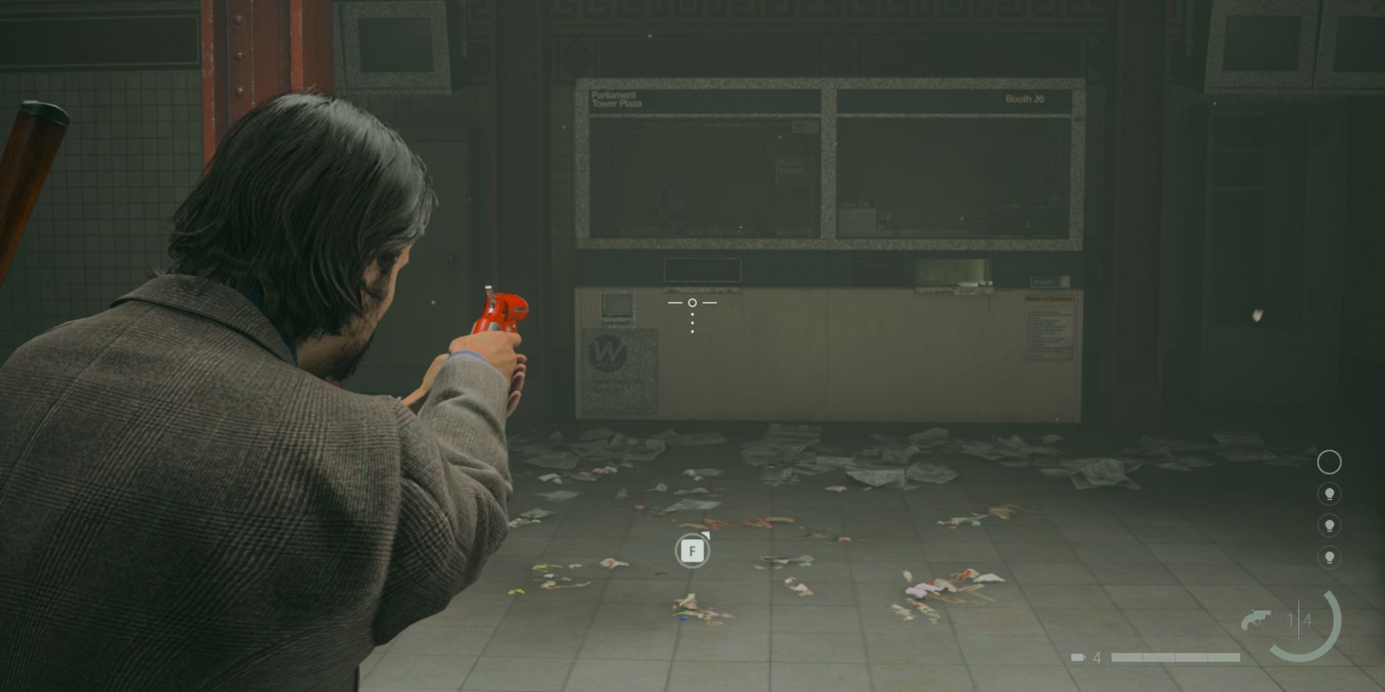 flare gun in alan wake 2