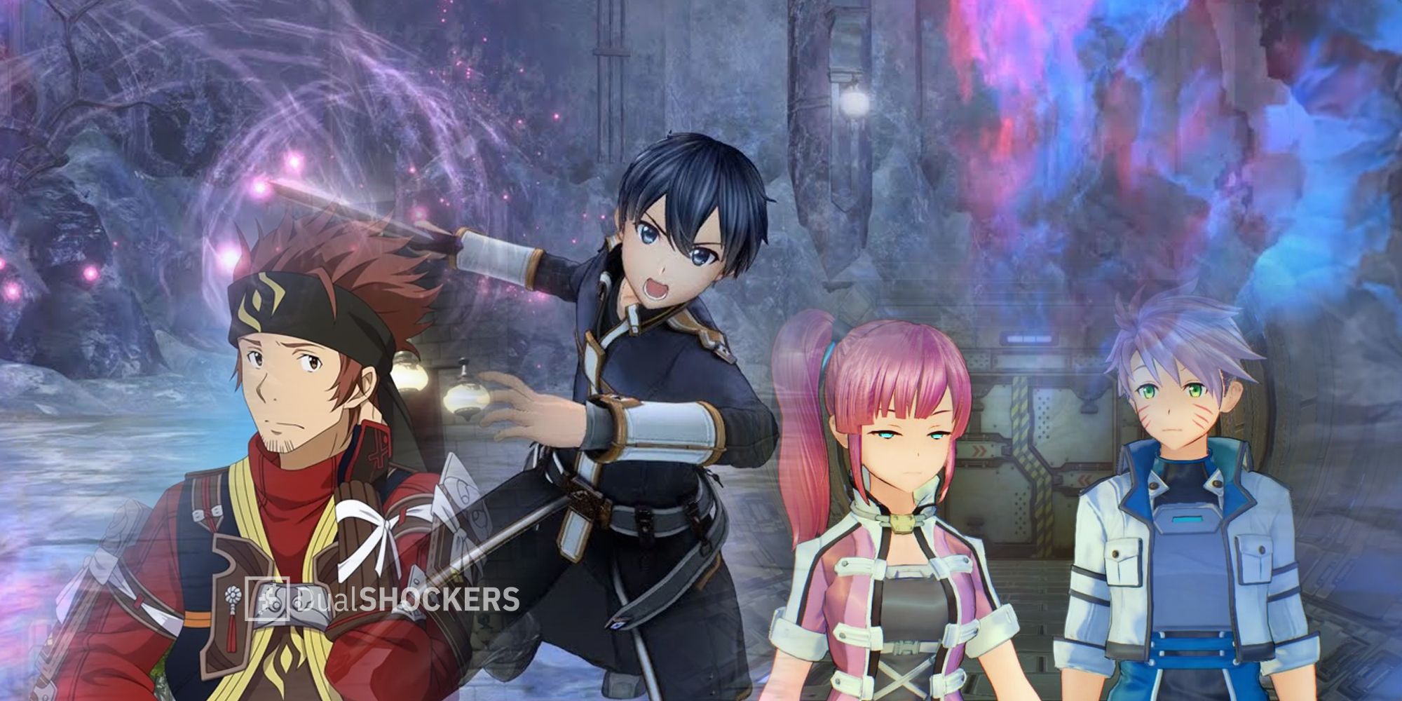 Sword Art Online Games characters annoyed at Kirito