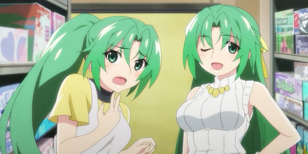 Mion and Shion Sonozaki from Higurashi When They Cry