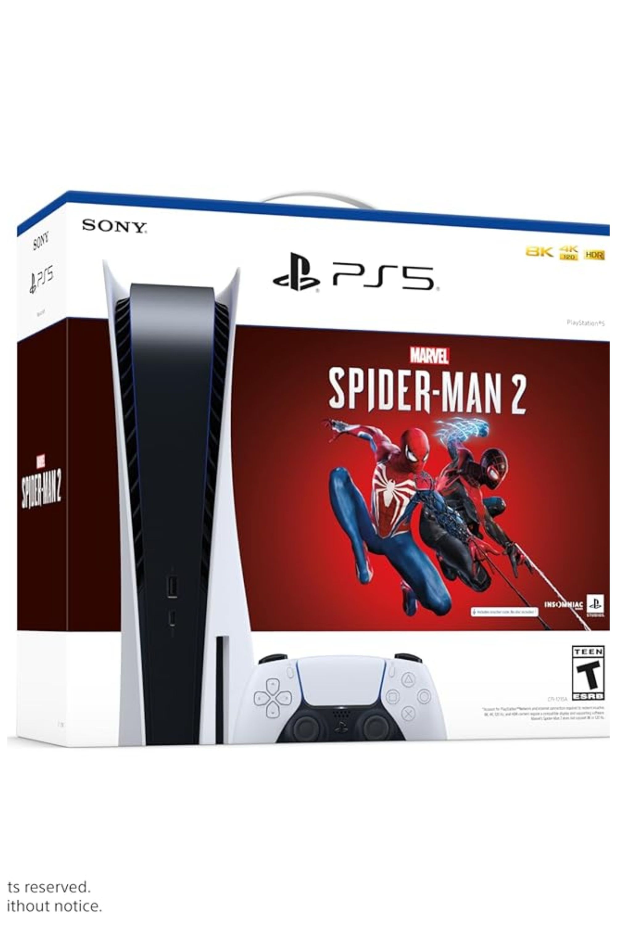 Marvel’s Spider-Man 2 Bundle PS5 Console