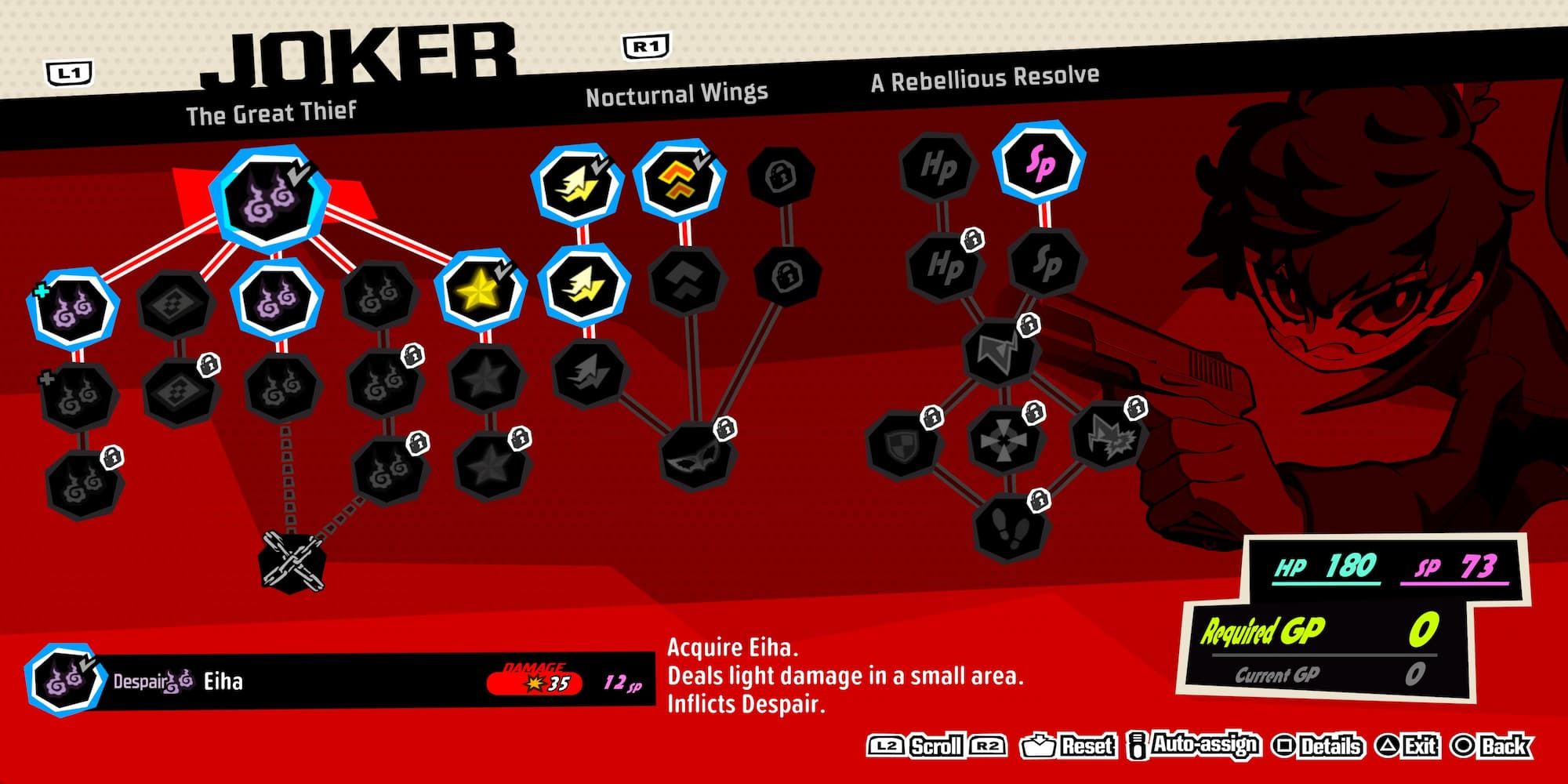 Joker's Skill Tree 