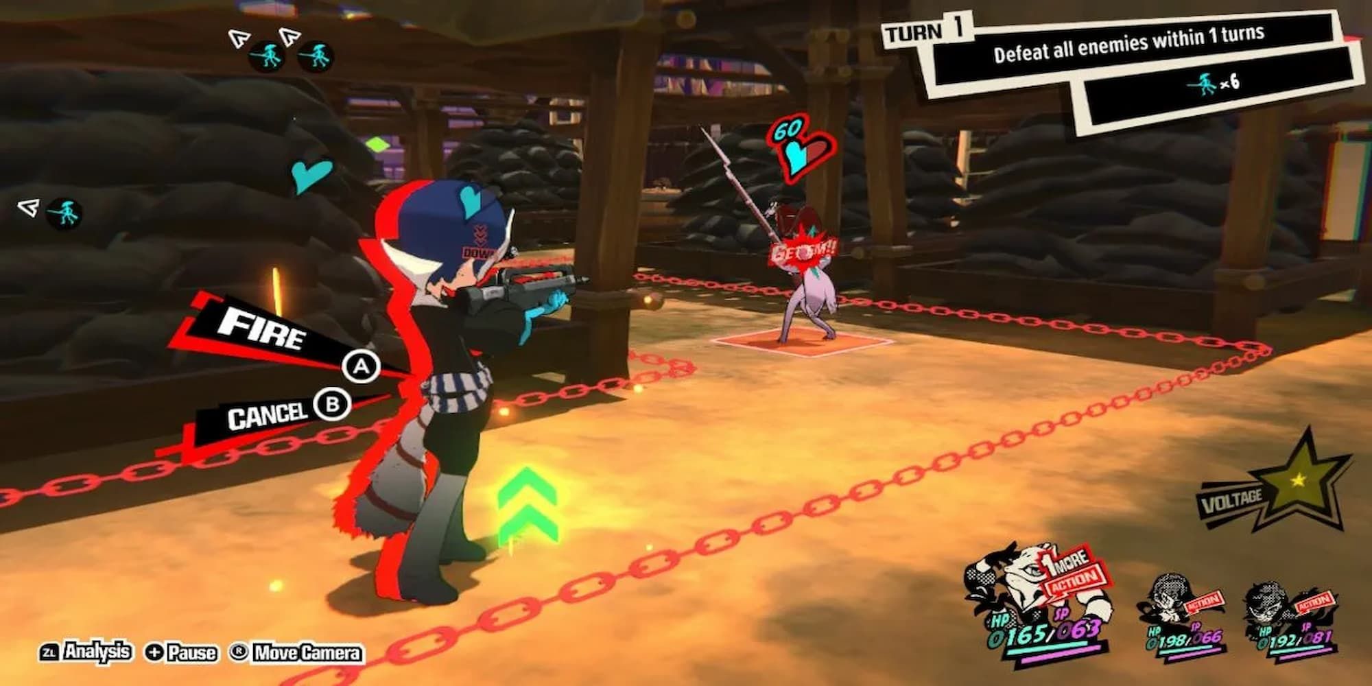 Yusuke Aiming His Gun At An Enemy 