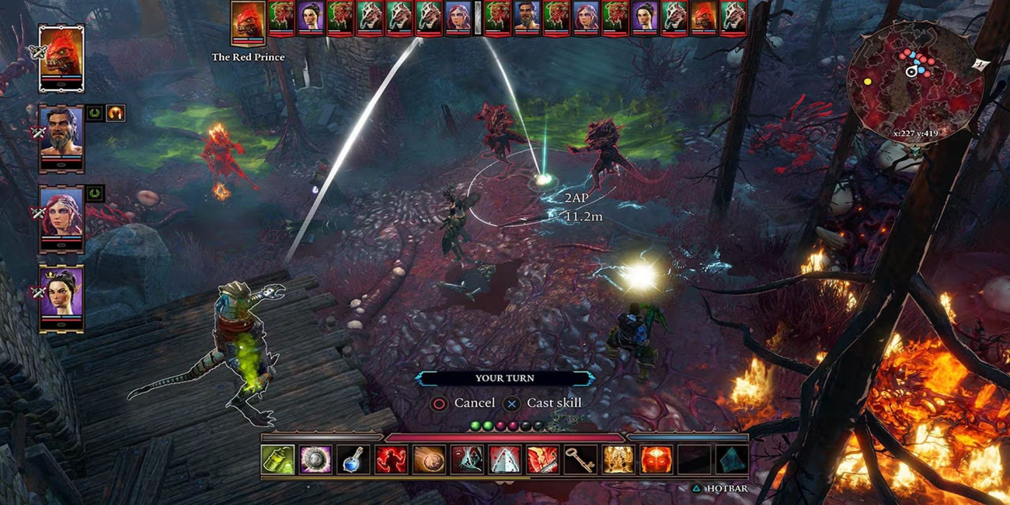 Gameplay from Divinity: Original Sin 2