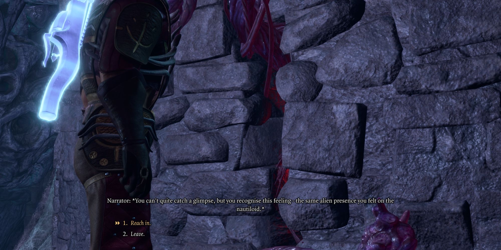 Baldur S Gate 3 Where To Find The Suspicious Sounds In Moonrise Towers   Reaching Into The Cracked Wall In Bg3 