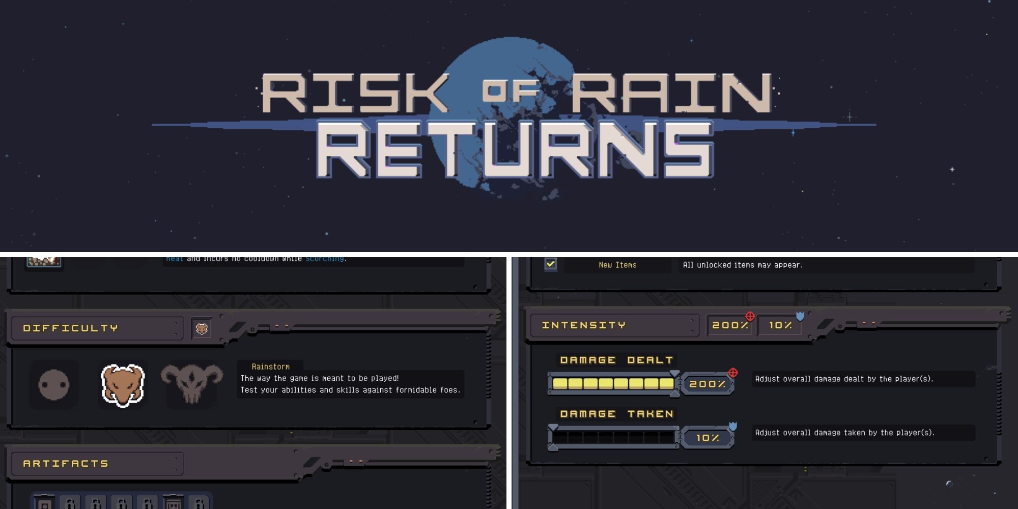 Risk Of Rain Returns Difficulty Setting Differences, Explained feature image