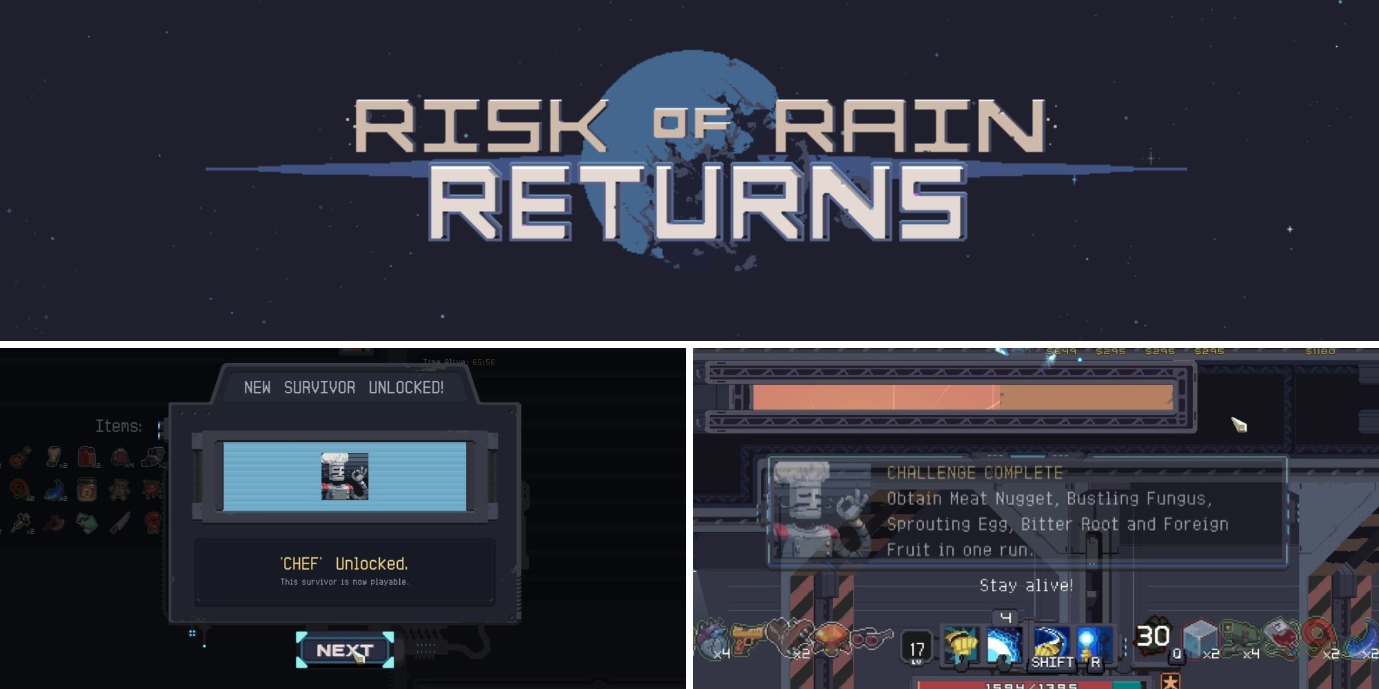 Risk of Rain Returns: Golden Chests on the Last Level - KosGames