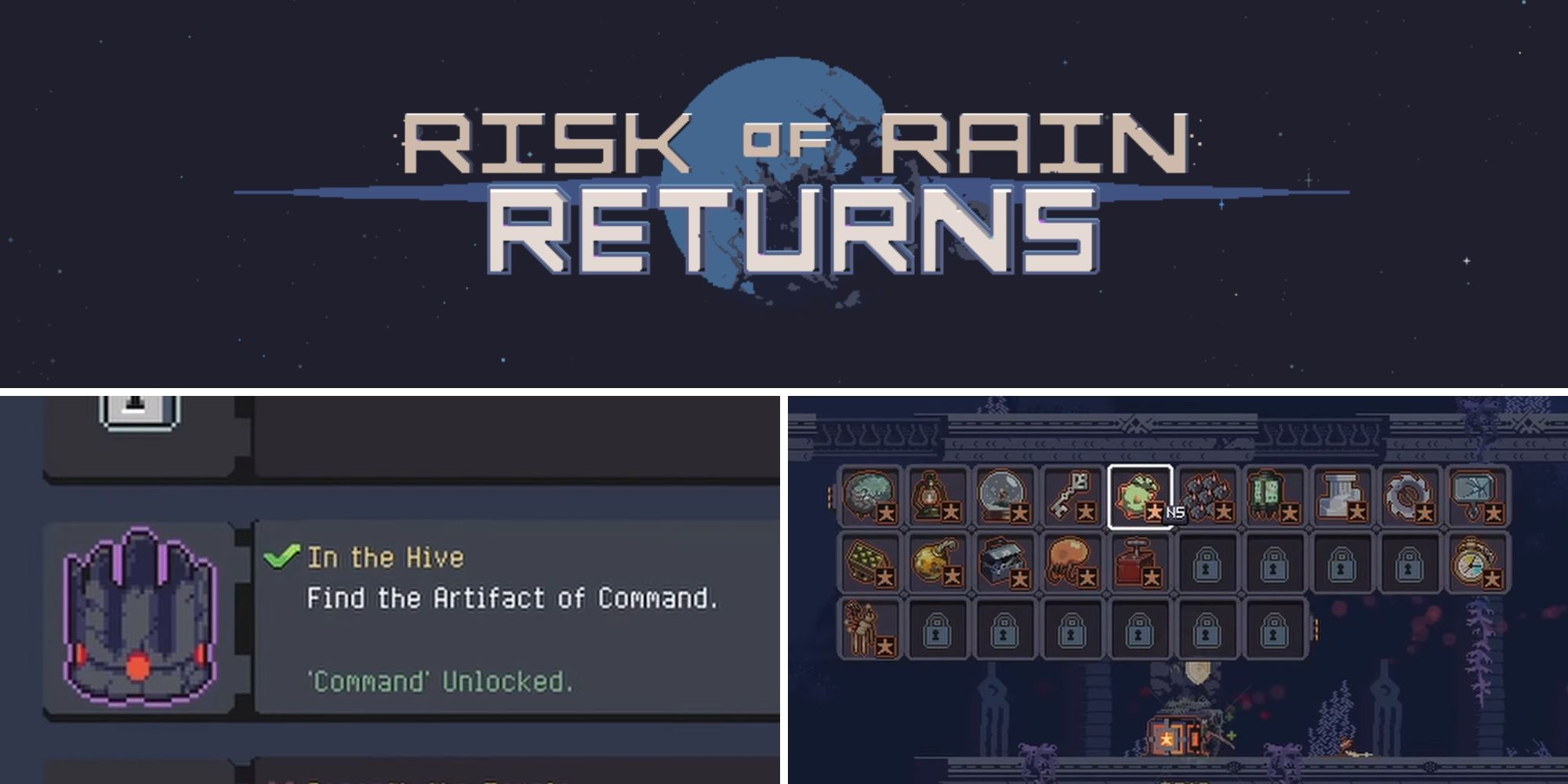 Risk Of Rain Returns unlocking artifact of command feature image