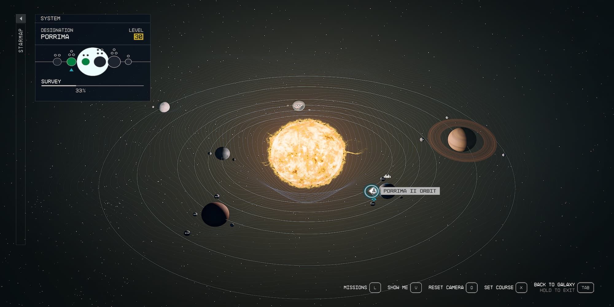 The ECS Constant In Orbit Over Porrima II 