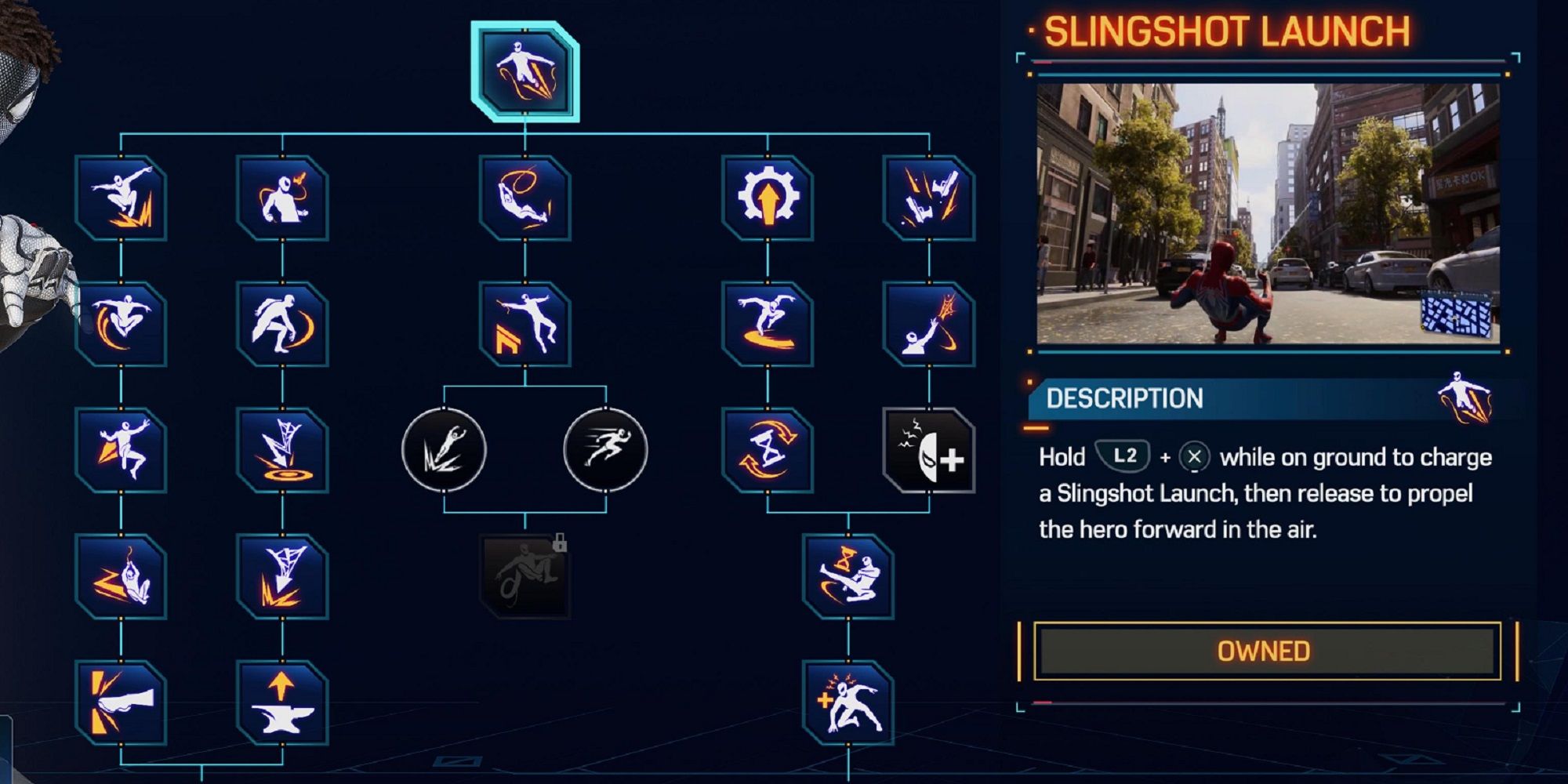 Slingshot Launch _ Spider-Man 2 _ Shared Skill Tree