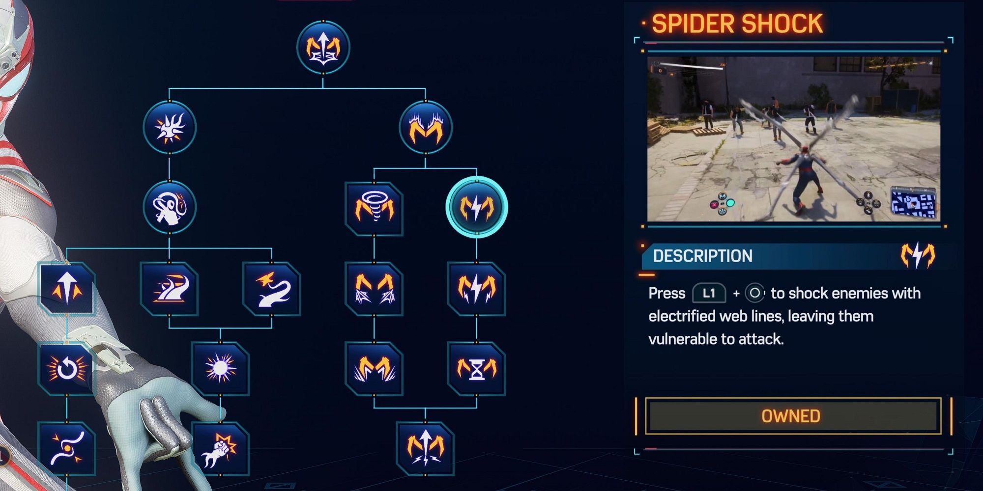 Spider Shock _ Spider-Man 2 _ Peters Skill Tree