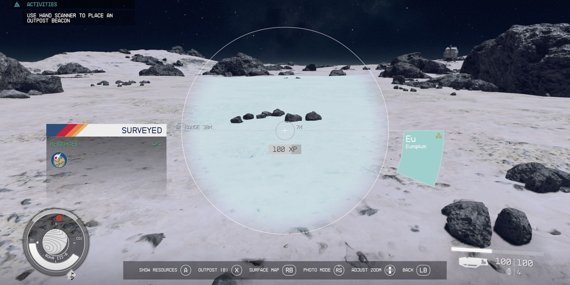 Starfield Bohr System Survey Complete