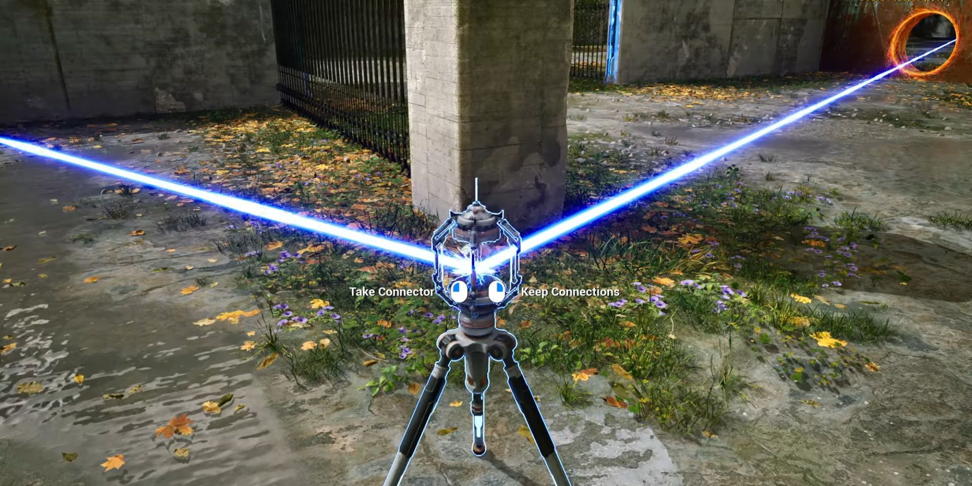 Talos Principle 2 Eye of the Needle Blue sun and laser