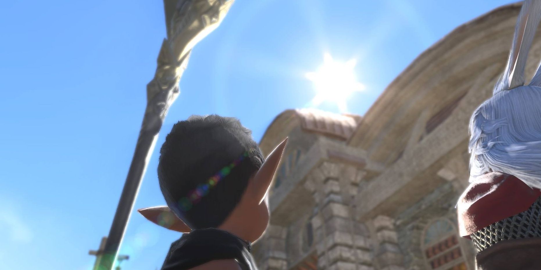 يتمتع Warrior of Light بلحظة هادئة في Final Fantasy 14