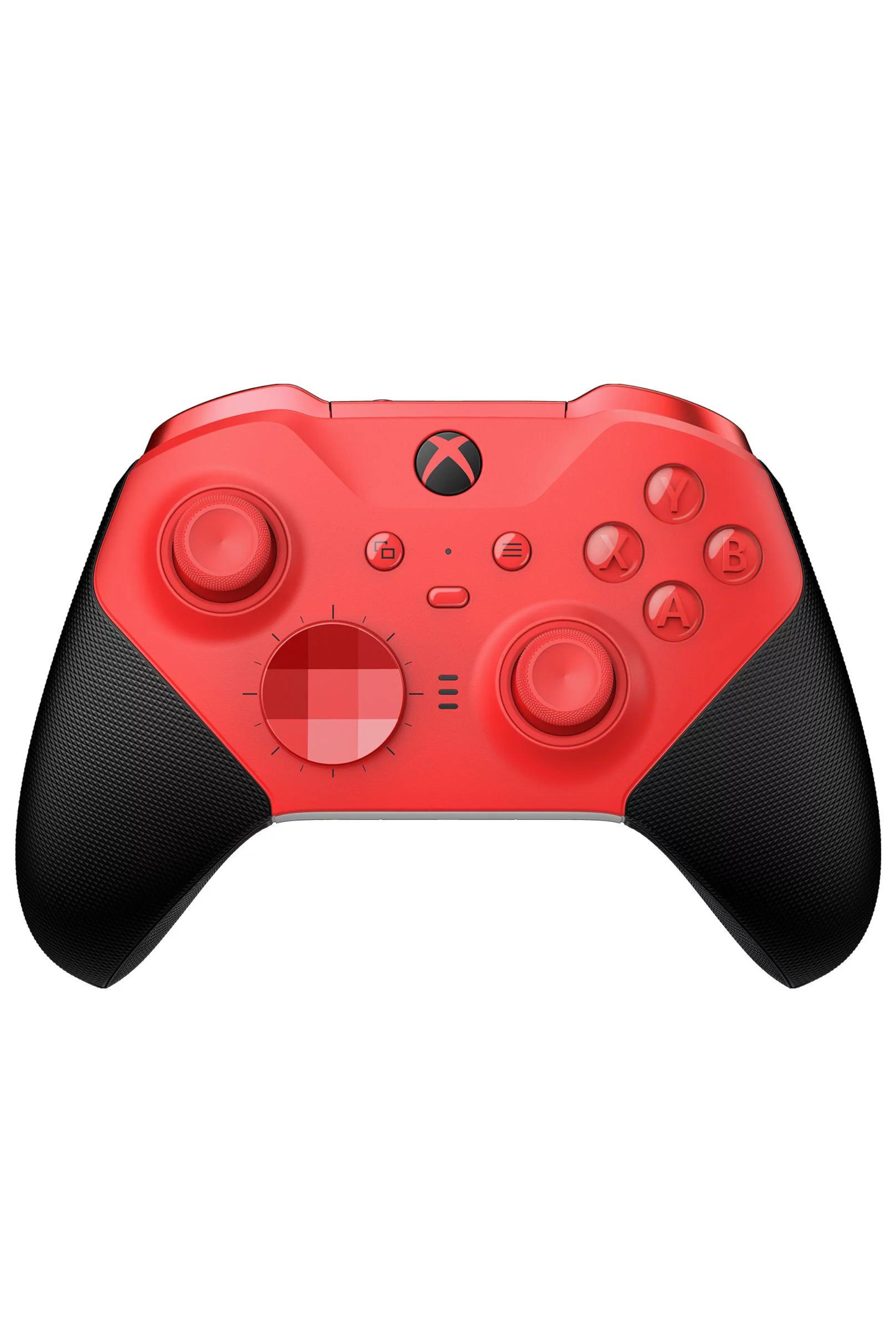 Product still of the Microsoft Xbox Elite Series 2 Core Wireless Controller in red and black