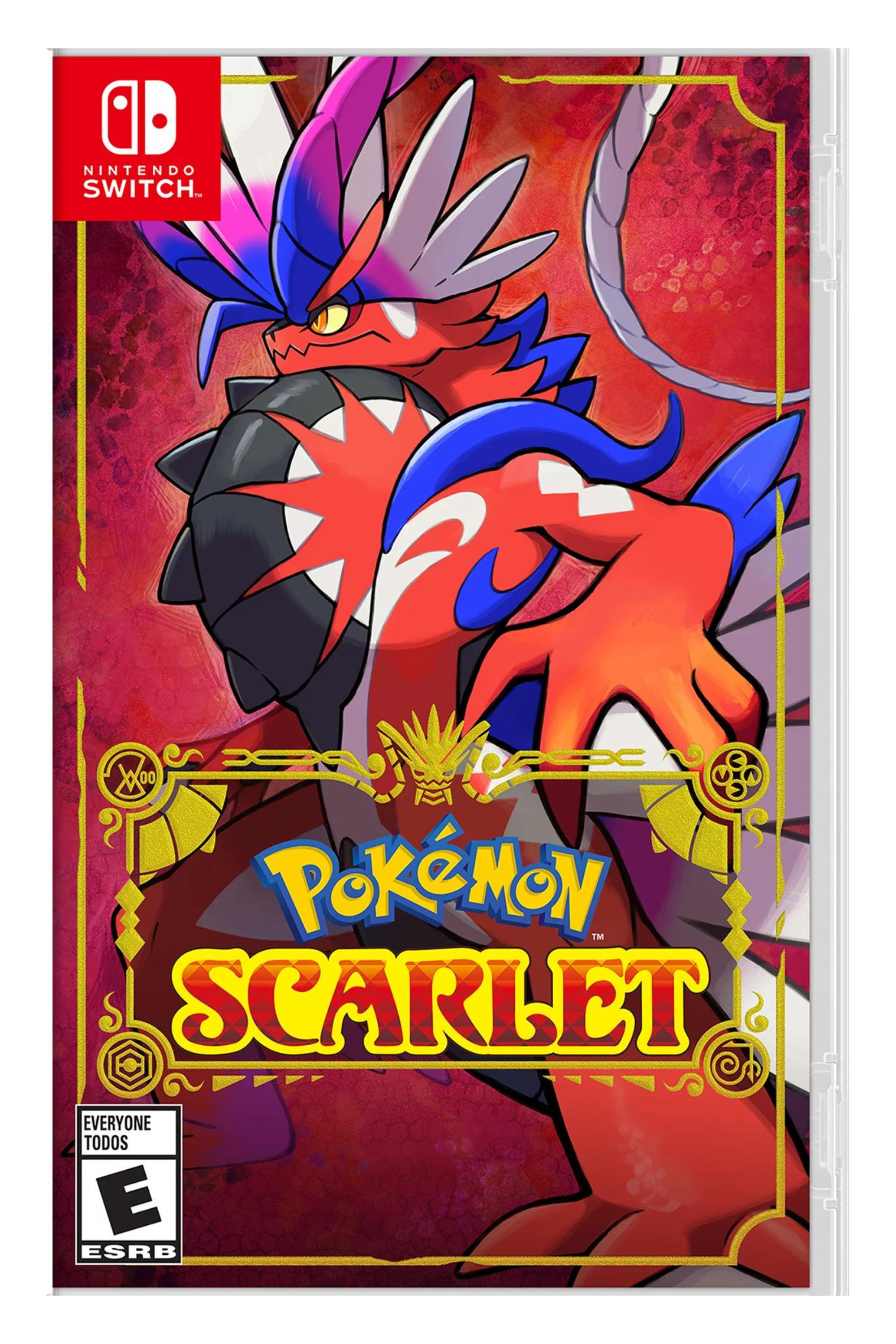Hình ảnh bìa game Pokemon Scarlet cho Nintendo Switch