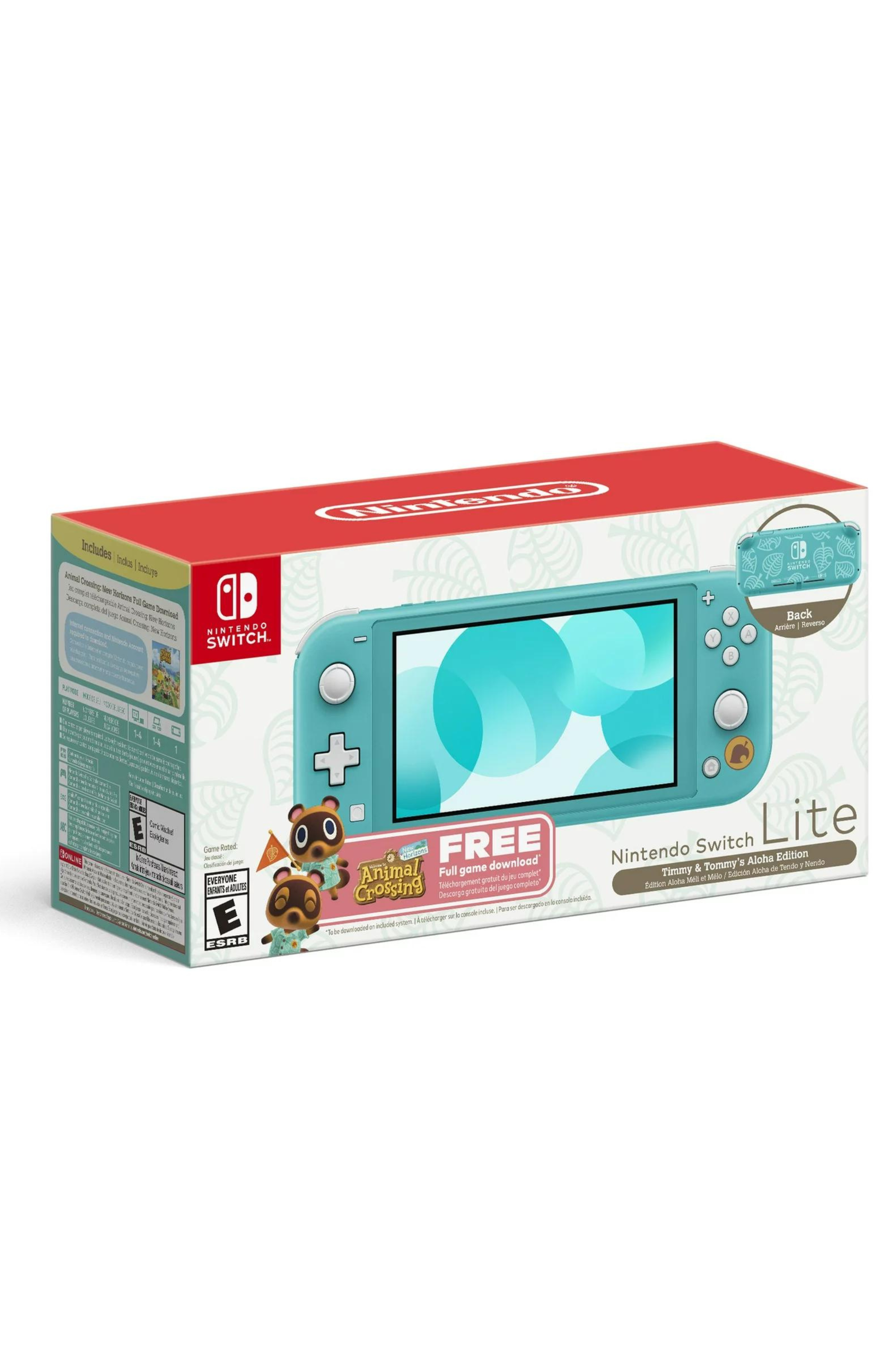 Product still of Nintendo Switch Lite - Animal Crossing: New Horizons Bundle