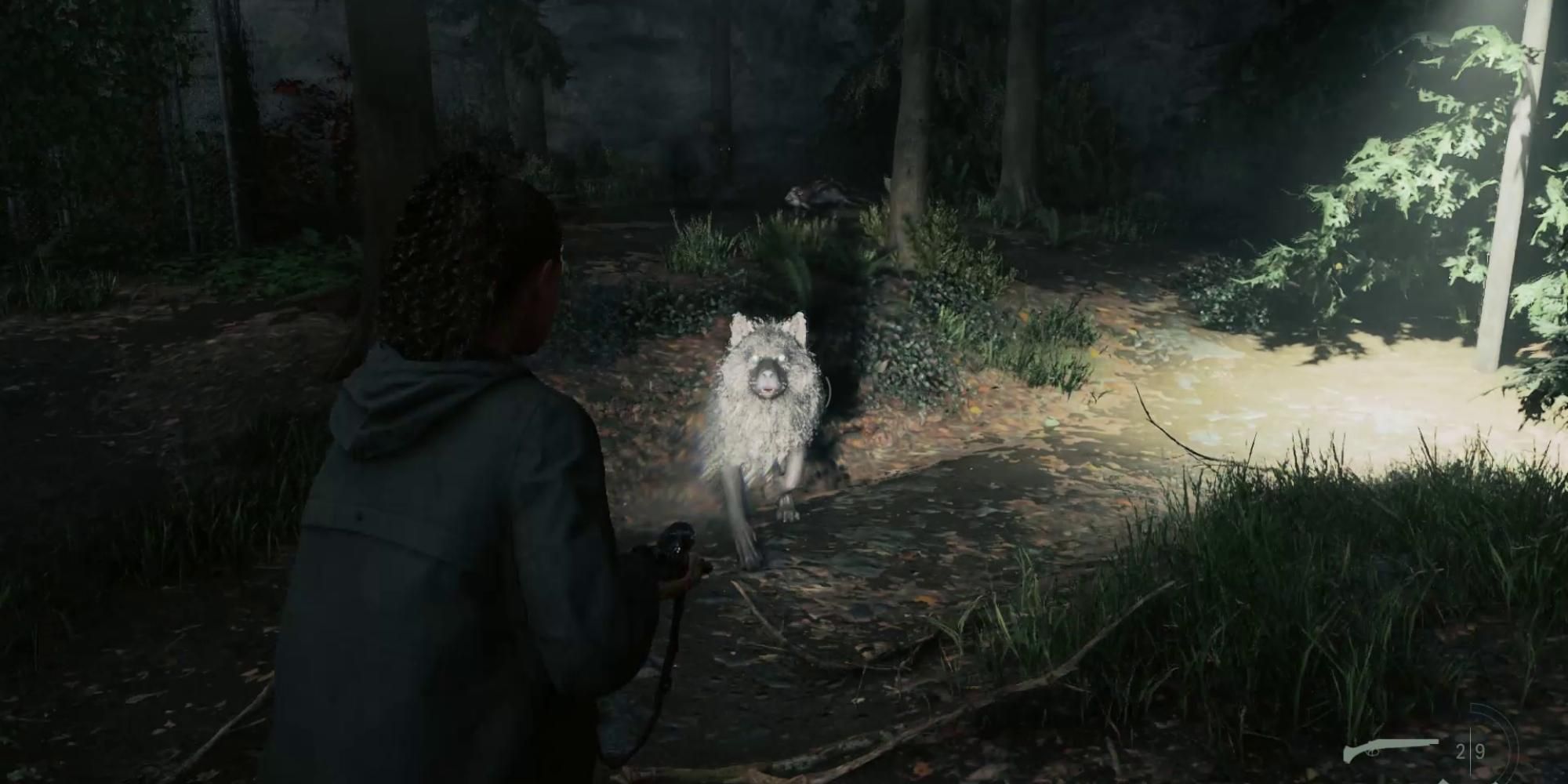 wolves attacking saga anderson in alan wake 2