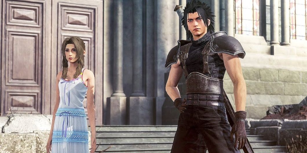 يتحدث زاك وإيريث في Final Fantasy 7