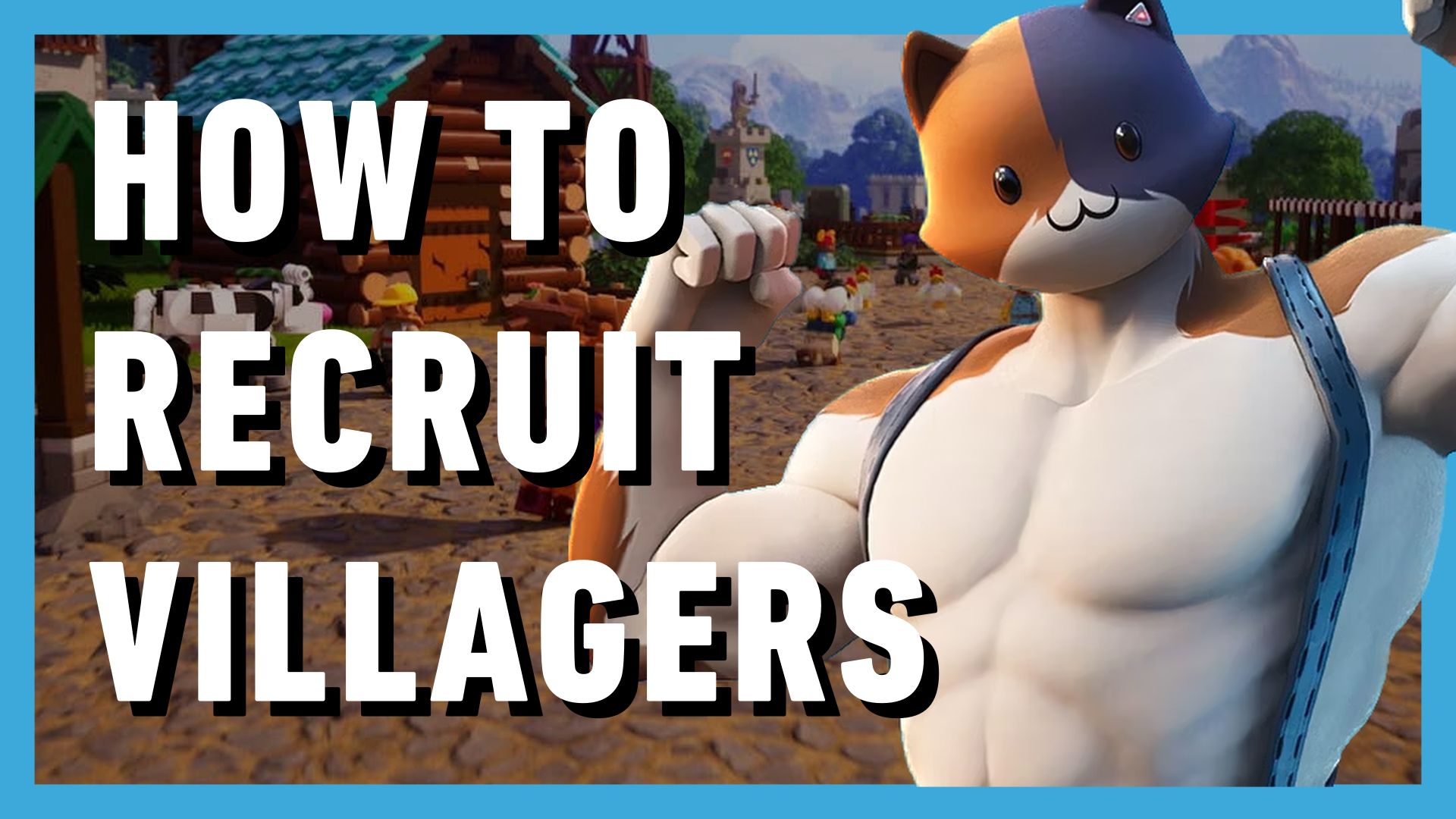 LEGO Fortnite How To Recruit Remove Villagers