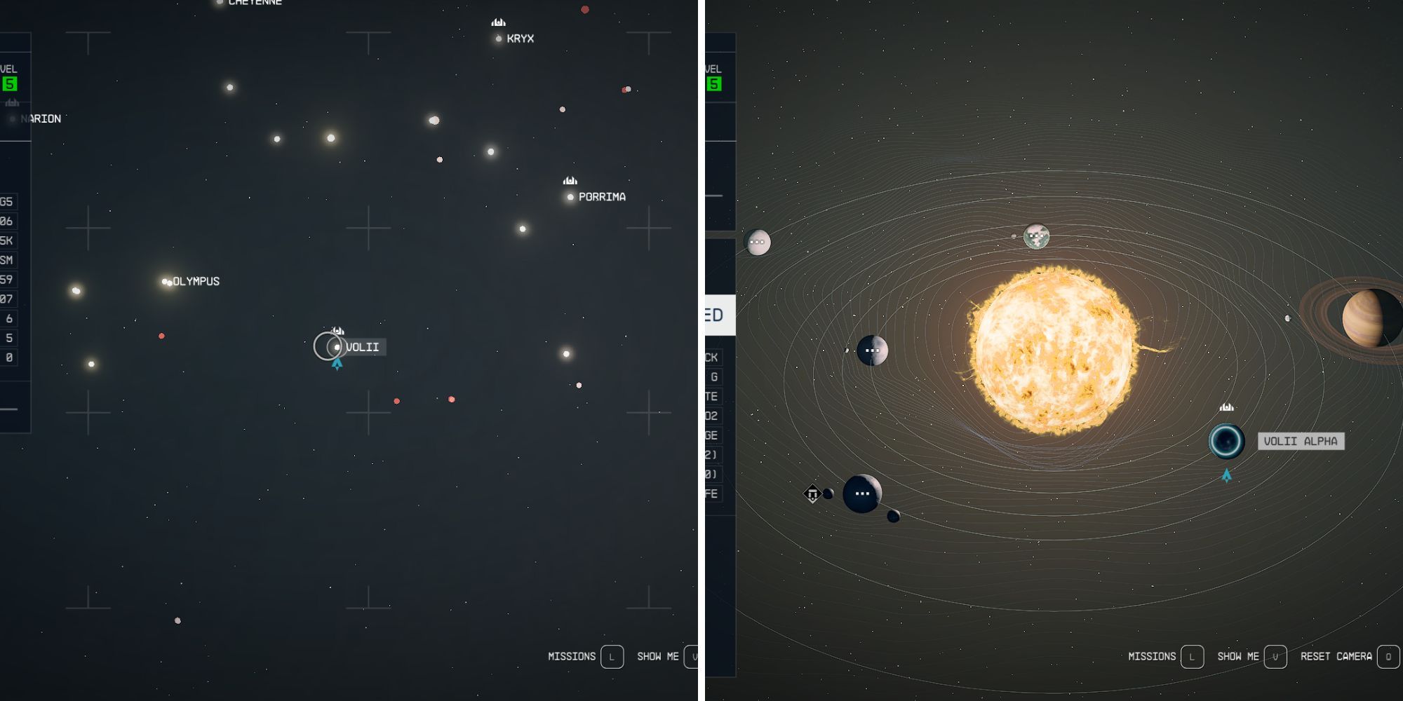 The Location Of Neon In The Galaxy & System Map