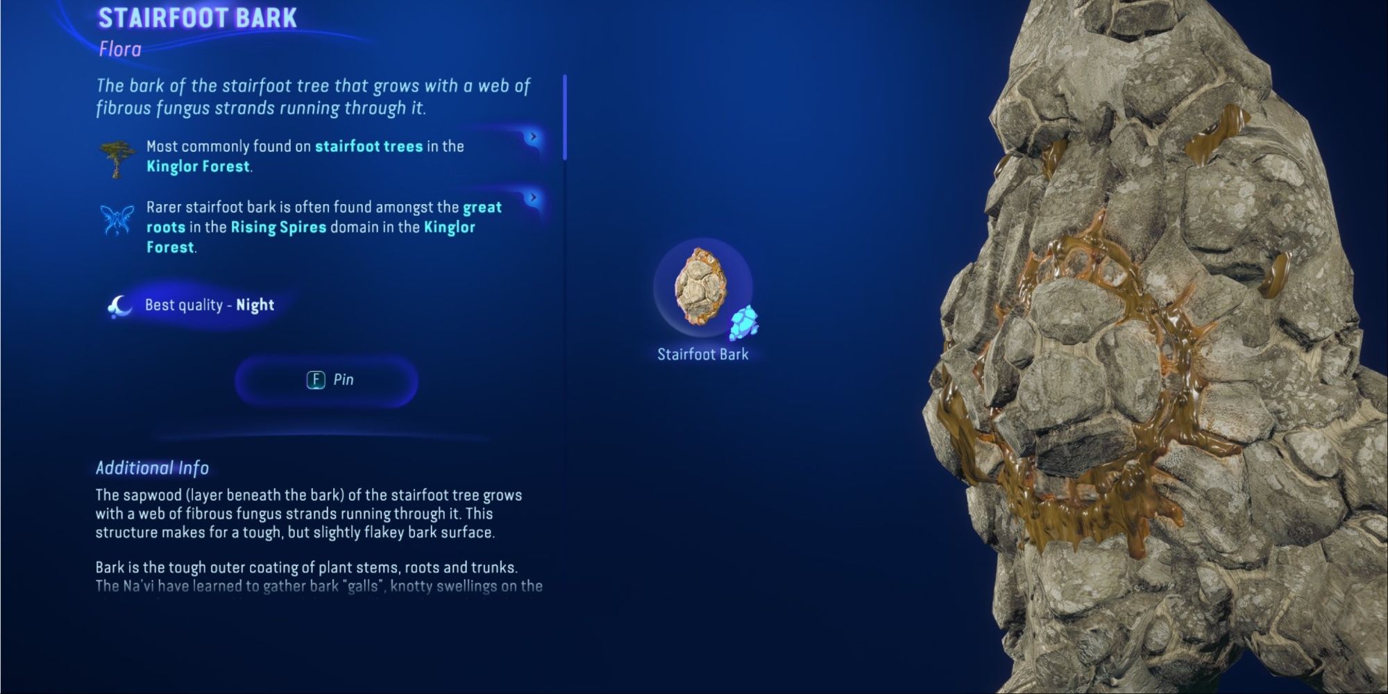 Avatar: Frontiers Of Pandora - Where To Find Stairfoot Bark
