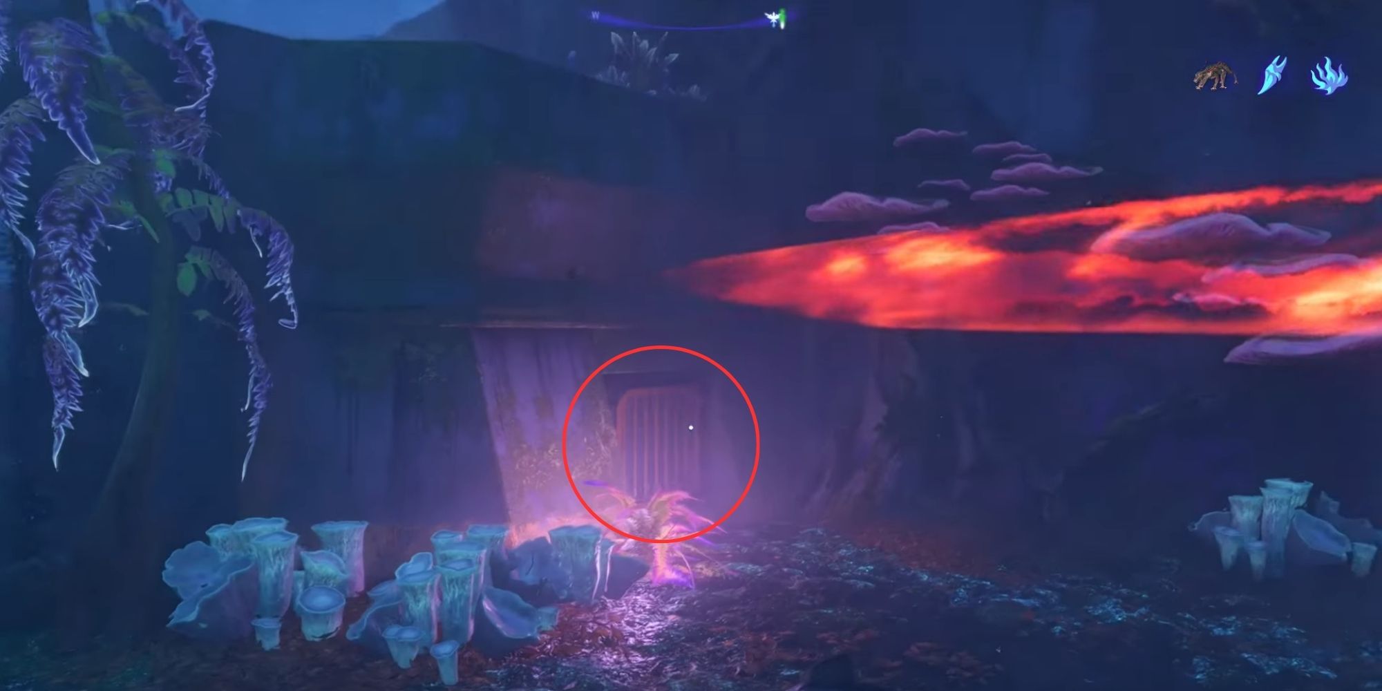 entrance to research facility alpha in avatar frontiers of pandora