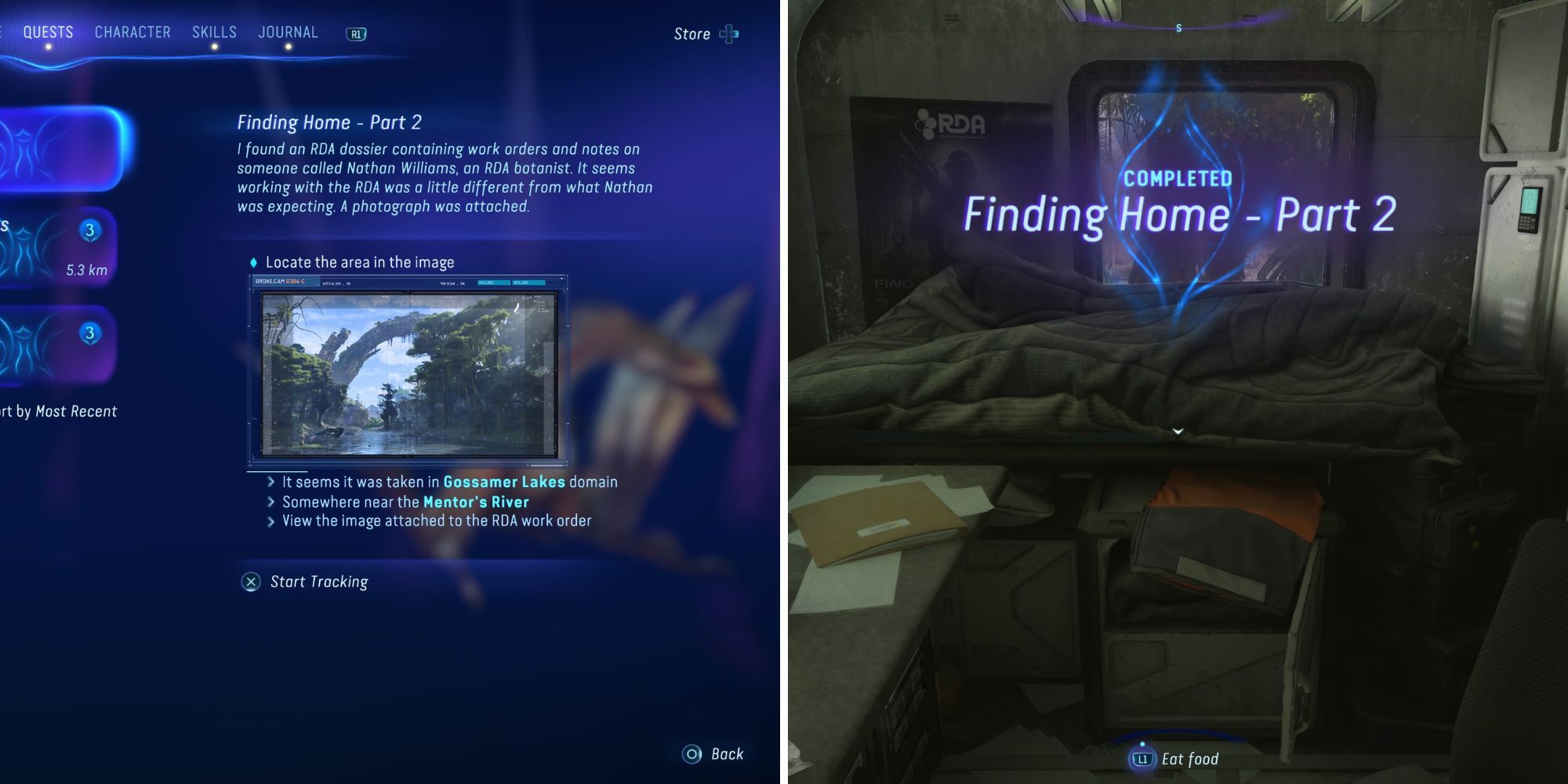 Avatar: Frontiers Of Pandora - Finding Home Part 2 Quest Walkthrough