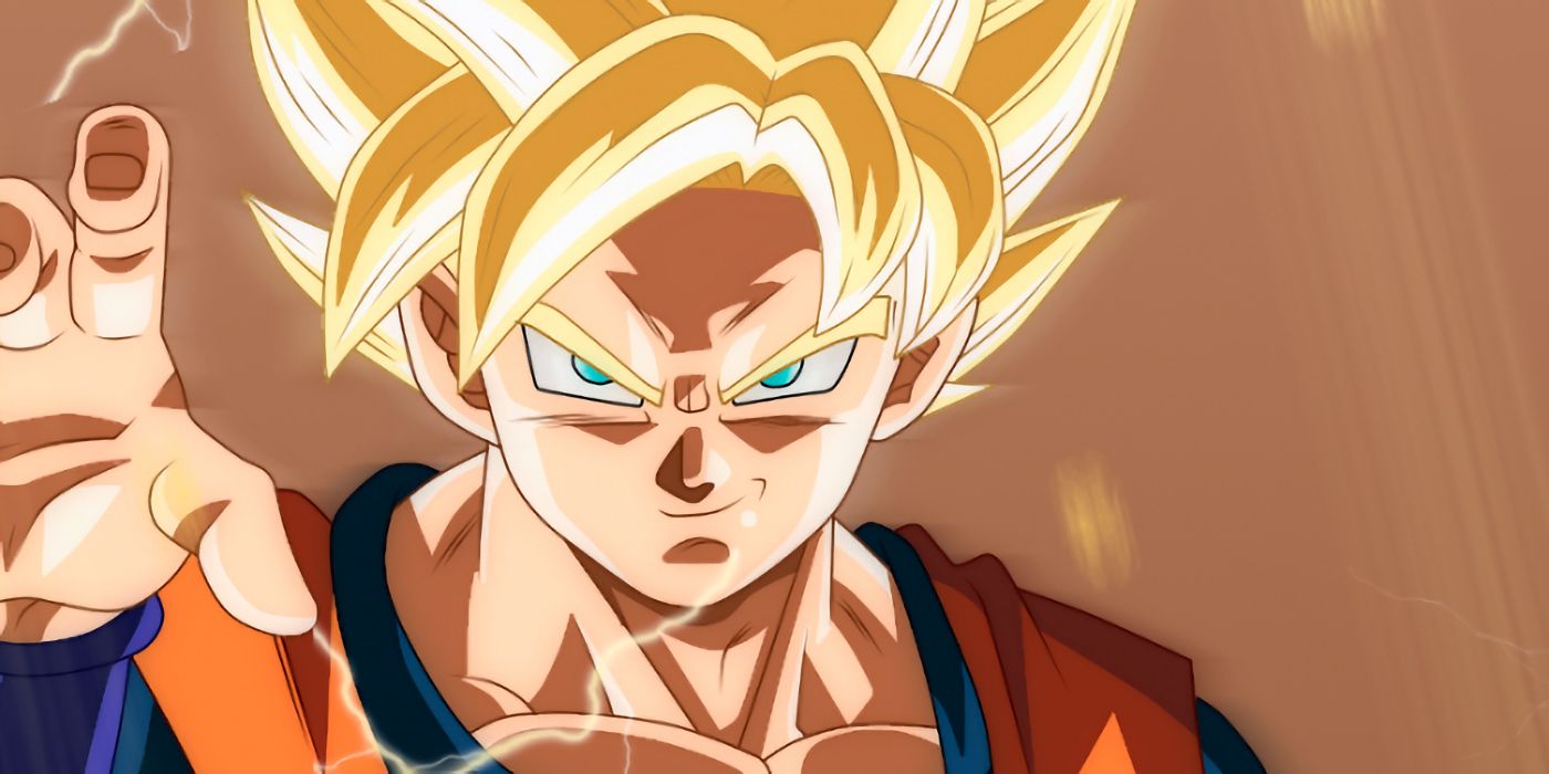 Goku's Super Saiyan Transformation from Dragon Ball Z