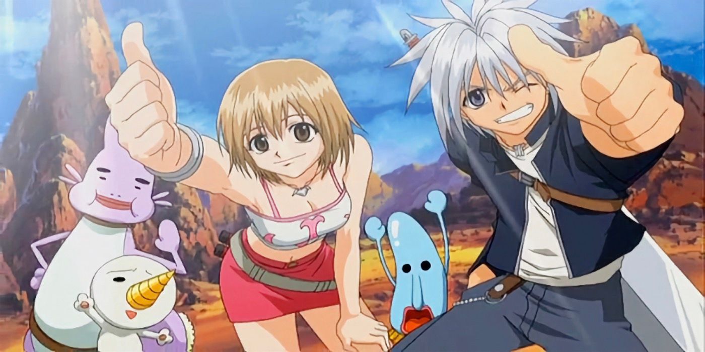 Haru and Plue from Rave Master