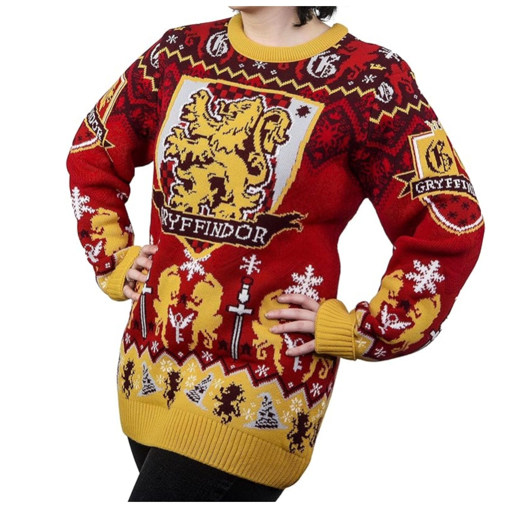 Harry Potter Gryffindor Ugly Christmas Sweater