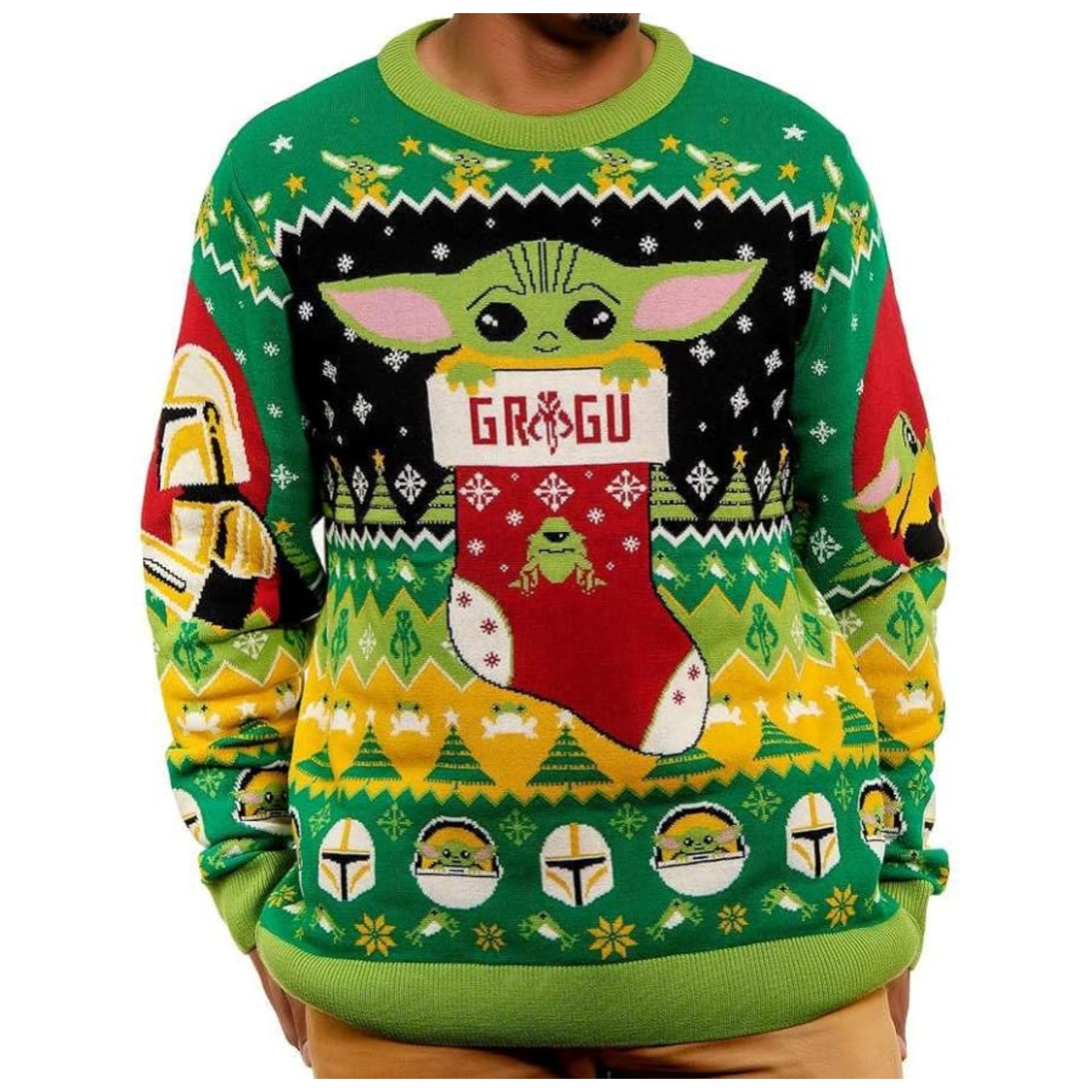 Star Wars Baby Yoda Grogu Ugly Christmas Sweater