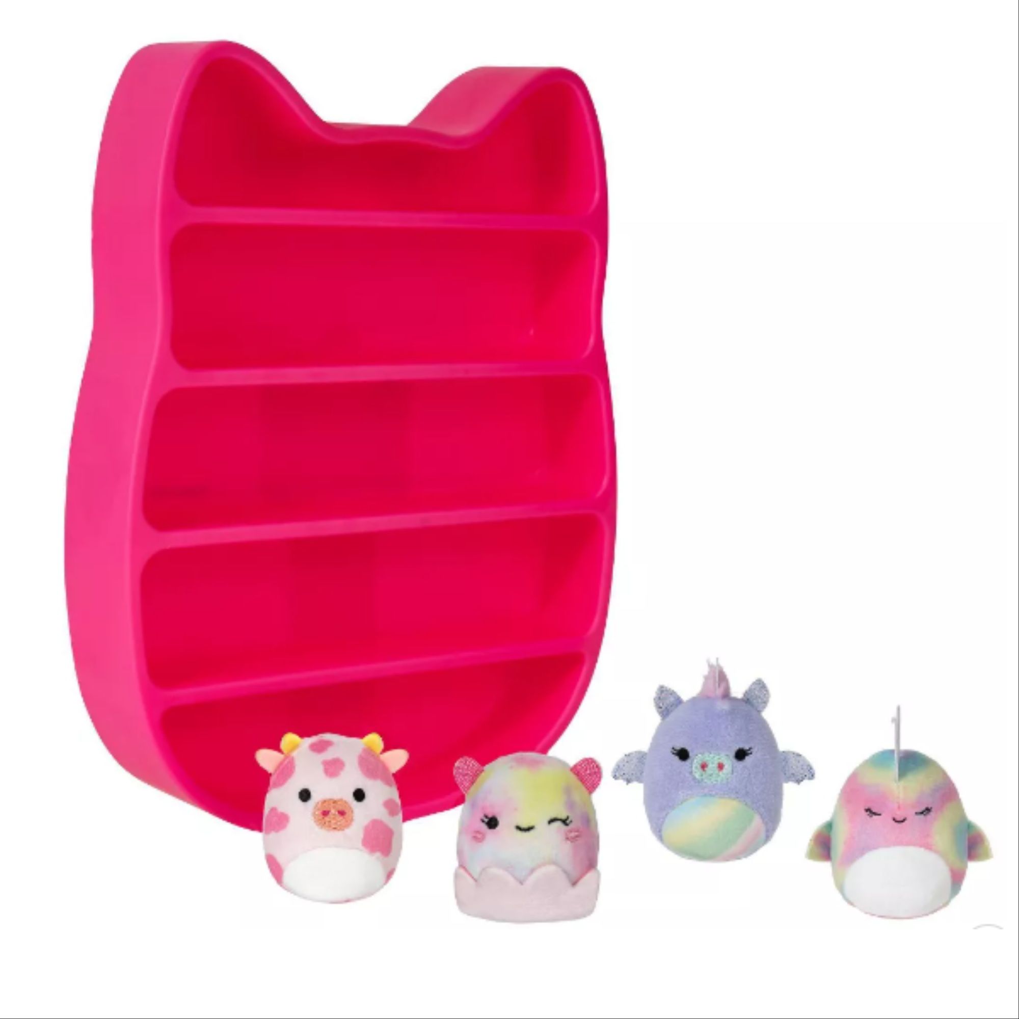 Squishville by Squishmallows Pink Play & Display