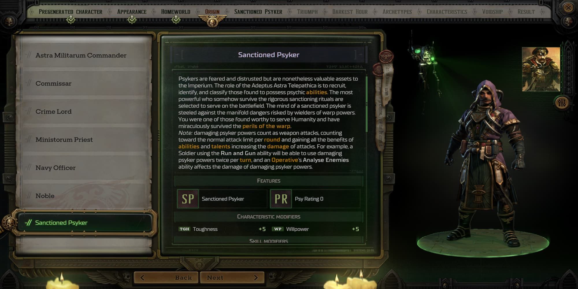Warhammer 40K: Rogue Trader - Every Origin, Ranked