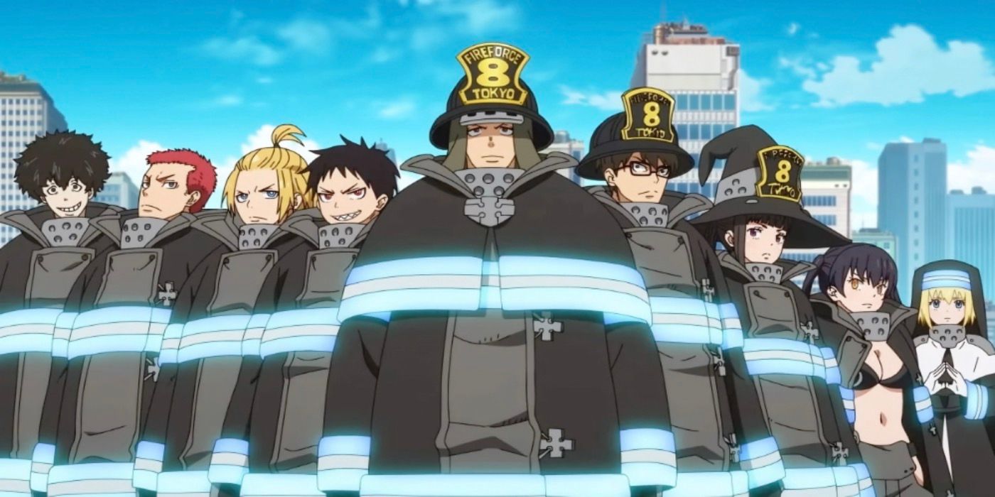 Special Fire Force Company 8 from Fire Force