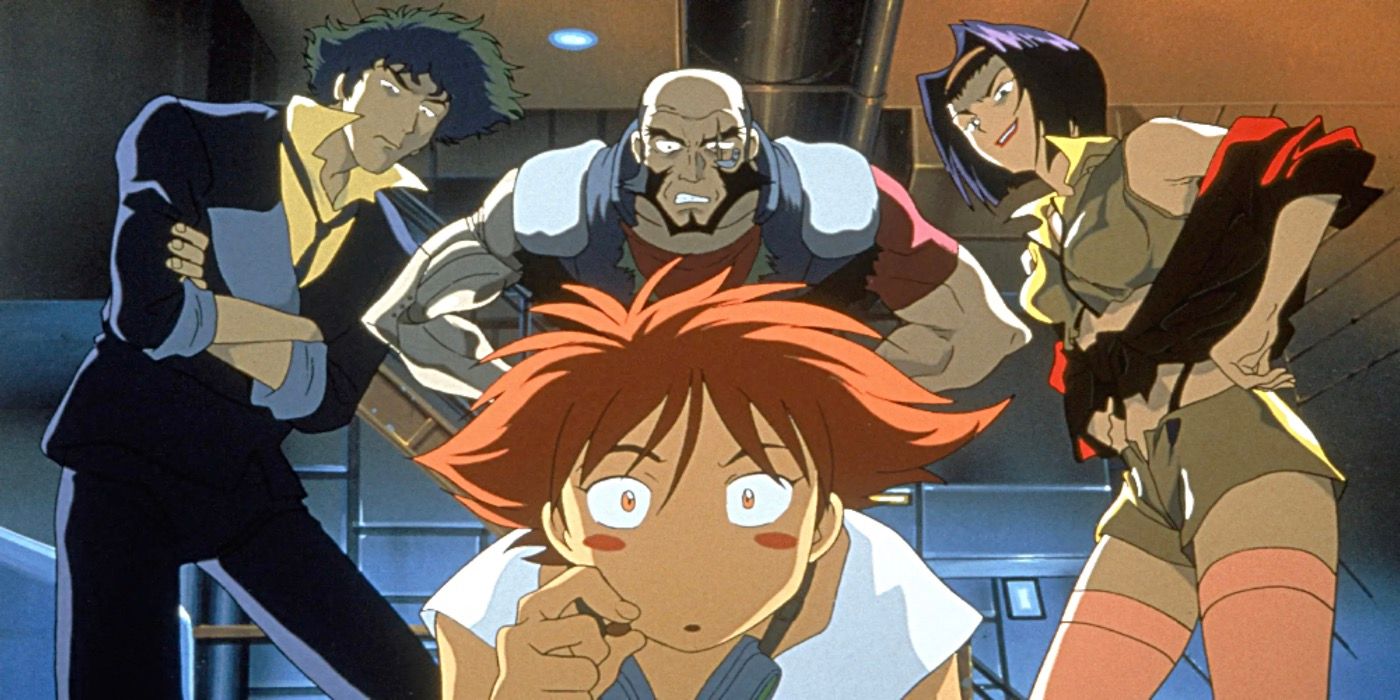 Spike Ed and Jet from Cowboy Bebop