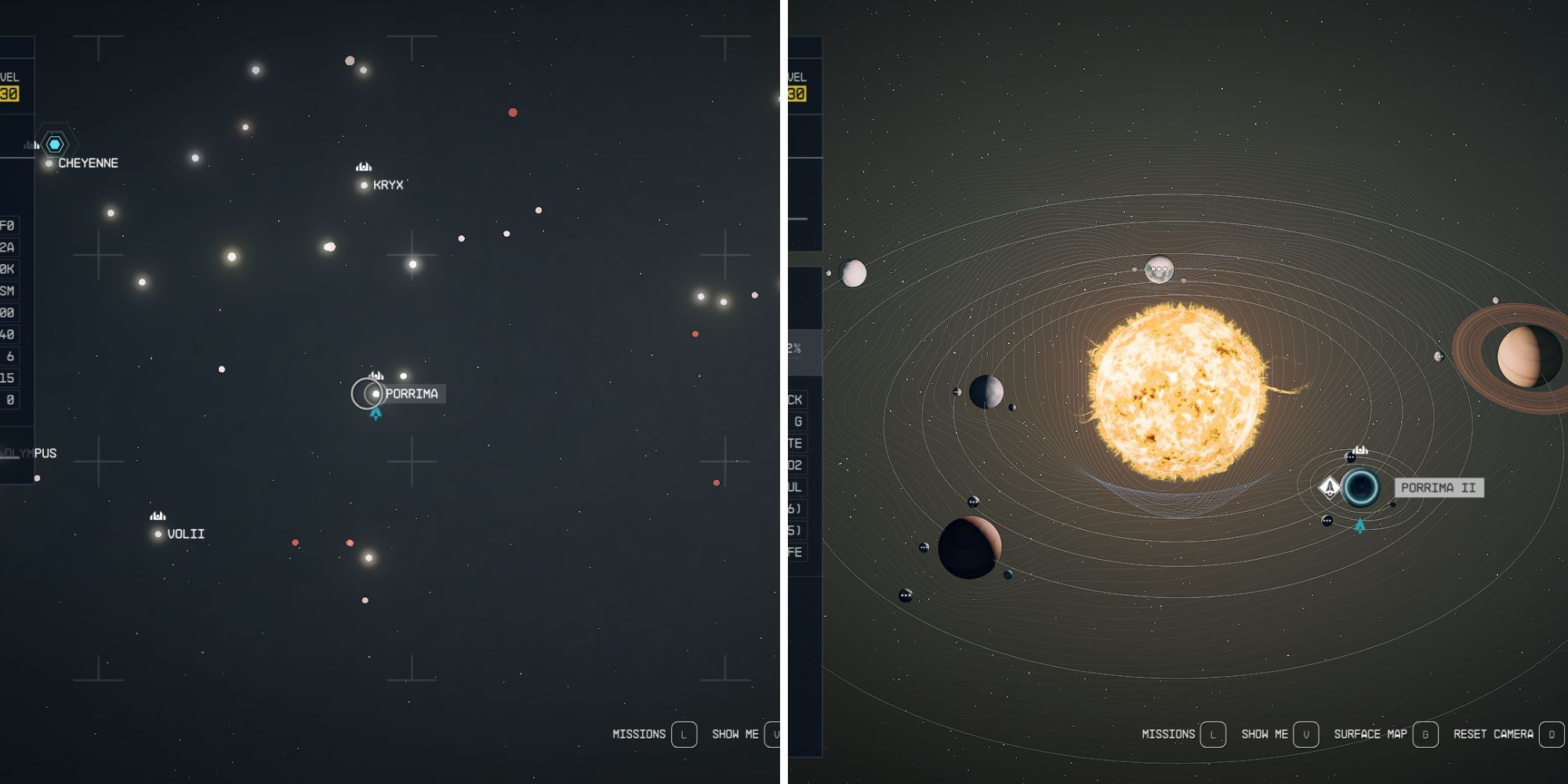 The Location Of Paradiso On The Galaxy & System Map