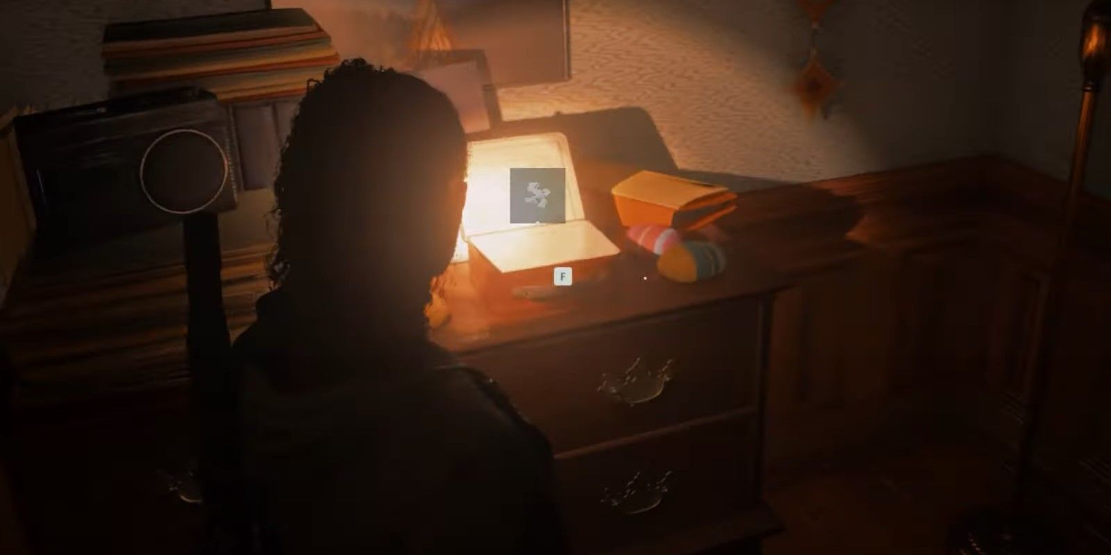 The Alan Wake 2 character found a lunch box on a dresser in the Admin Office of the Valhalla Nursing Home.