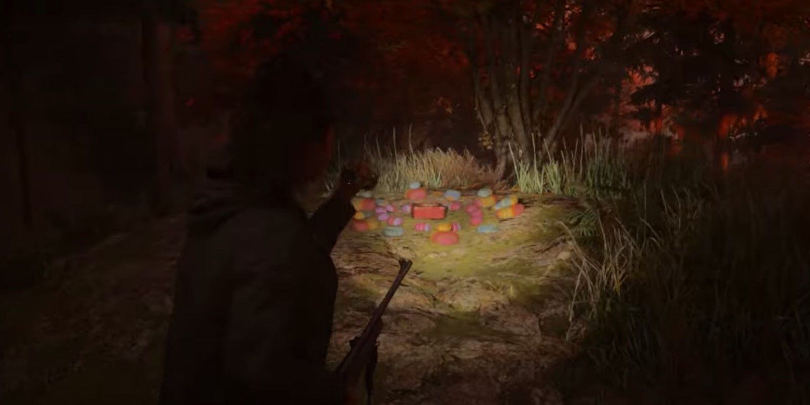 The Alan Wake 2 character found a lunch box below the Valhalla Nursing Home in Bright Falls.